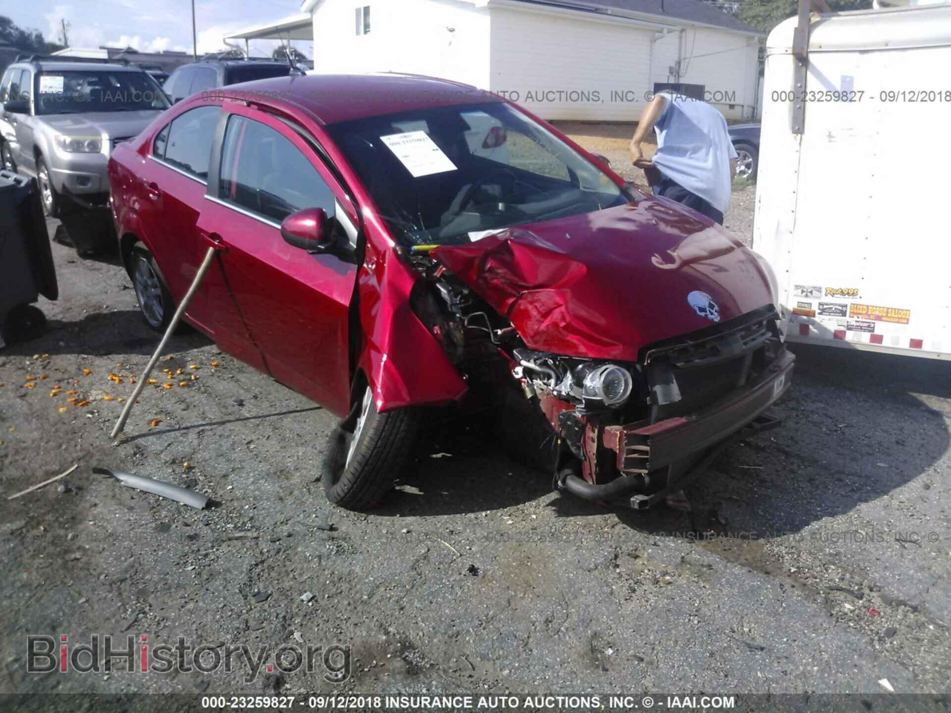 Photo 1G1JD5SB6C4110576 - Chevrolet Sonic 2012