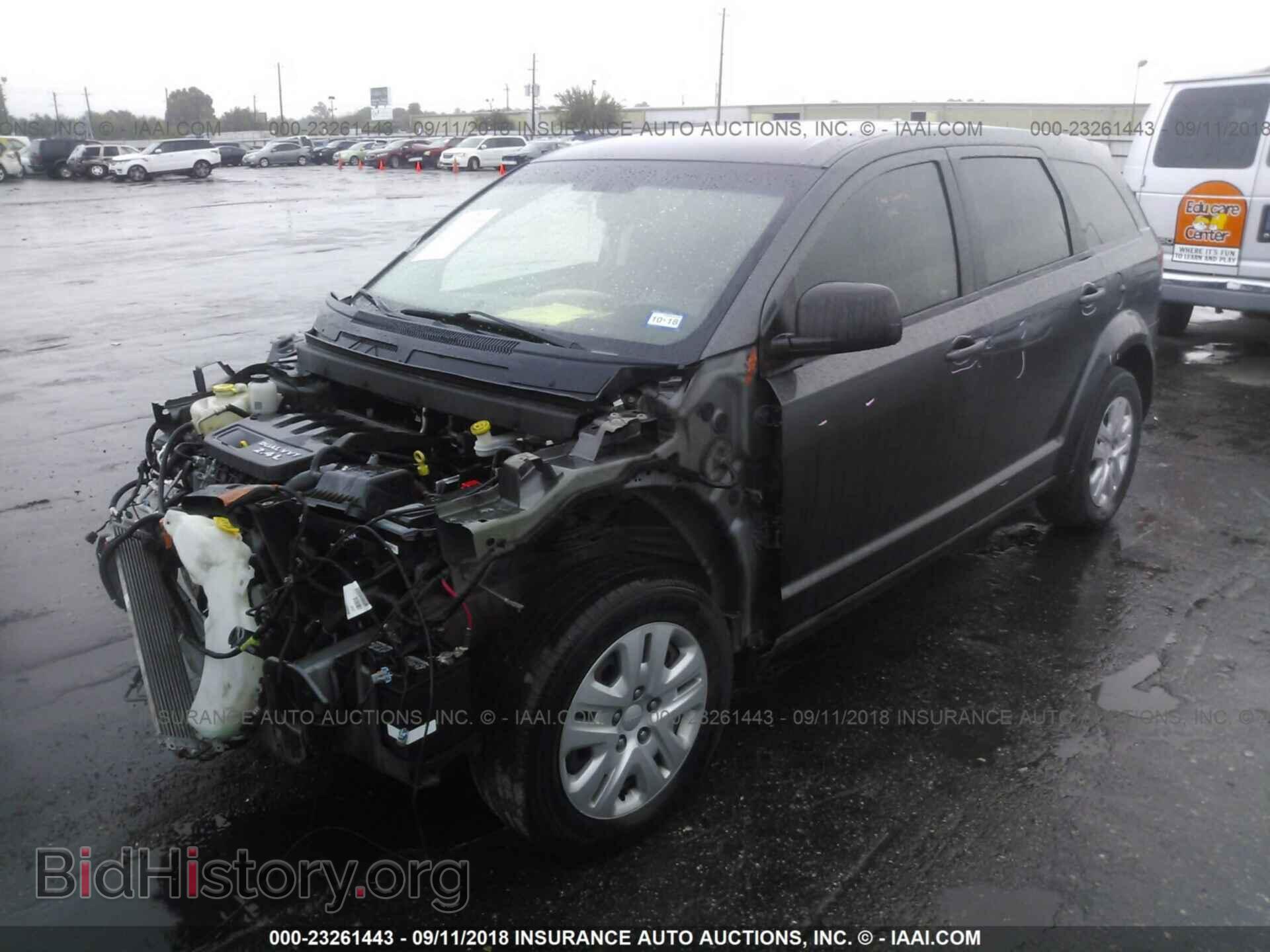 2014 DODGE JOURNEY - VIN: 3C4PDCAB6ET304139 - Фото 2