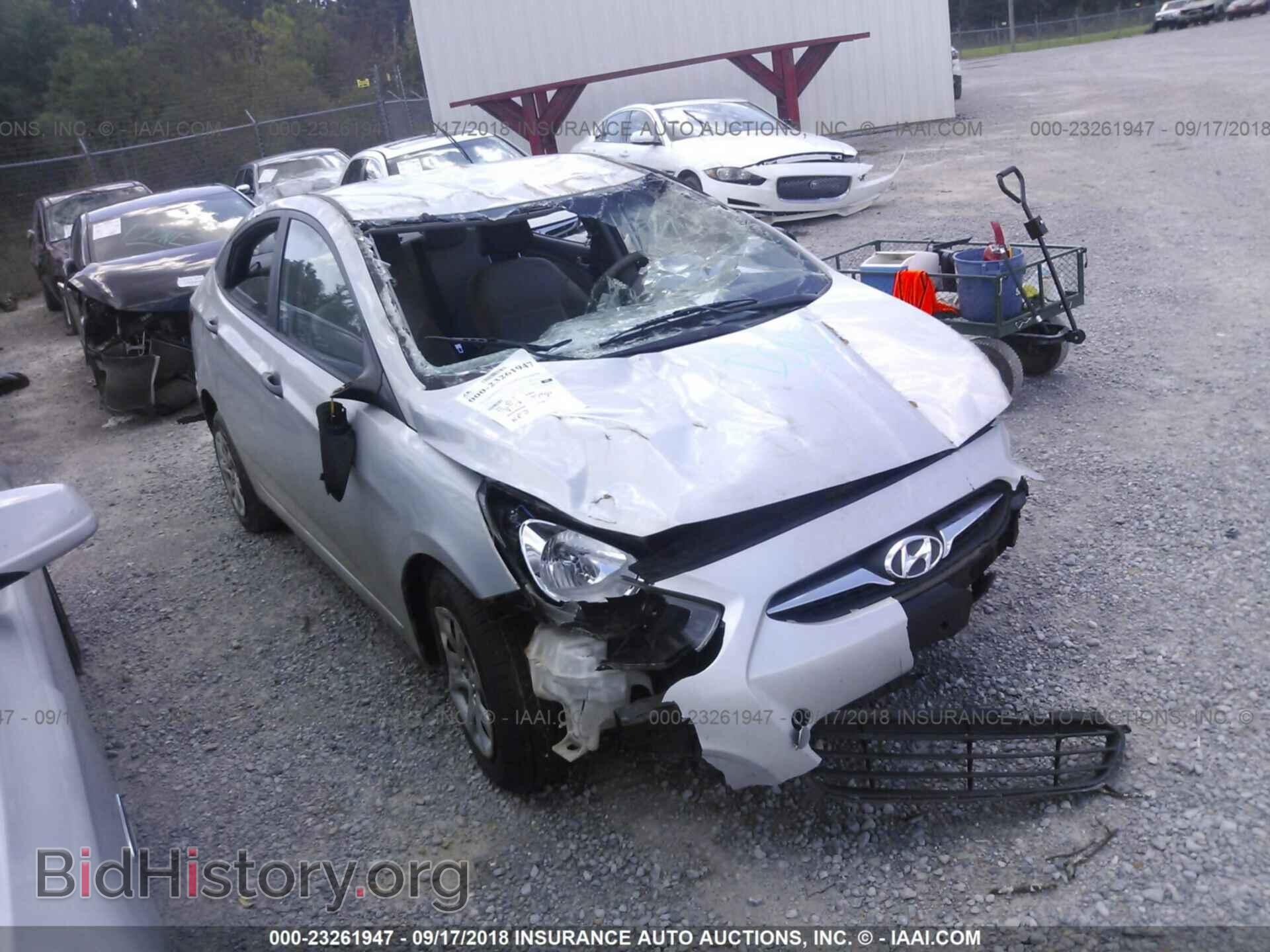 Фотография KMHCT4AEXCU033568 - HYUNDAI ACCENT 2012