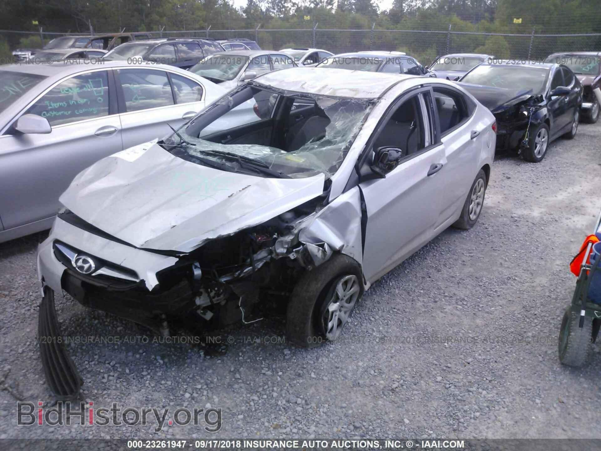 2012 HYUNDAI ACCENT - VIN: KMHCT4AEXCU033568 - Фото 2