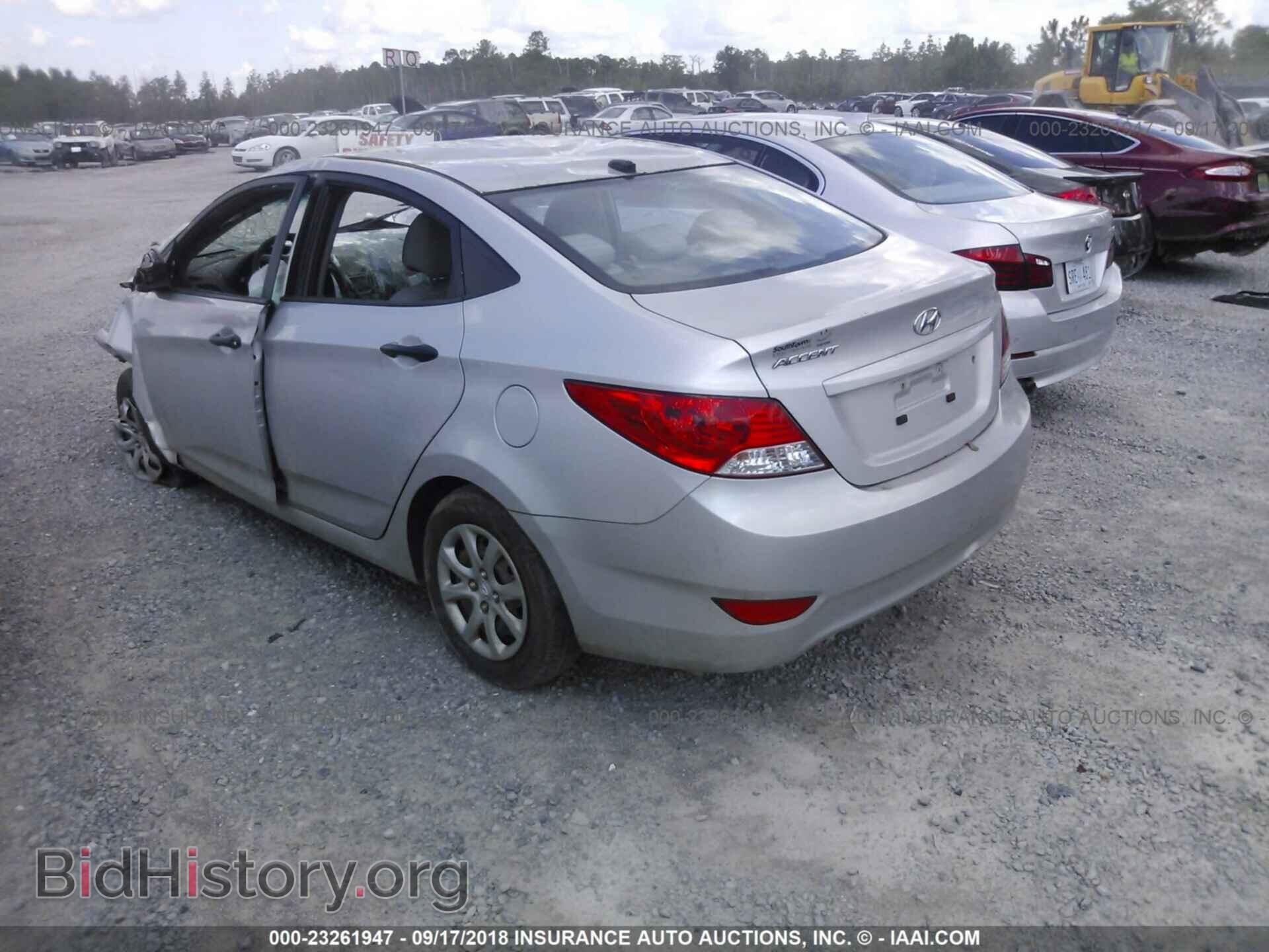 2012 HYUNDAI ACCENT - VIN: KMHCT4AEXCU033568 - Фото 3