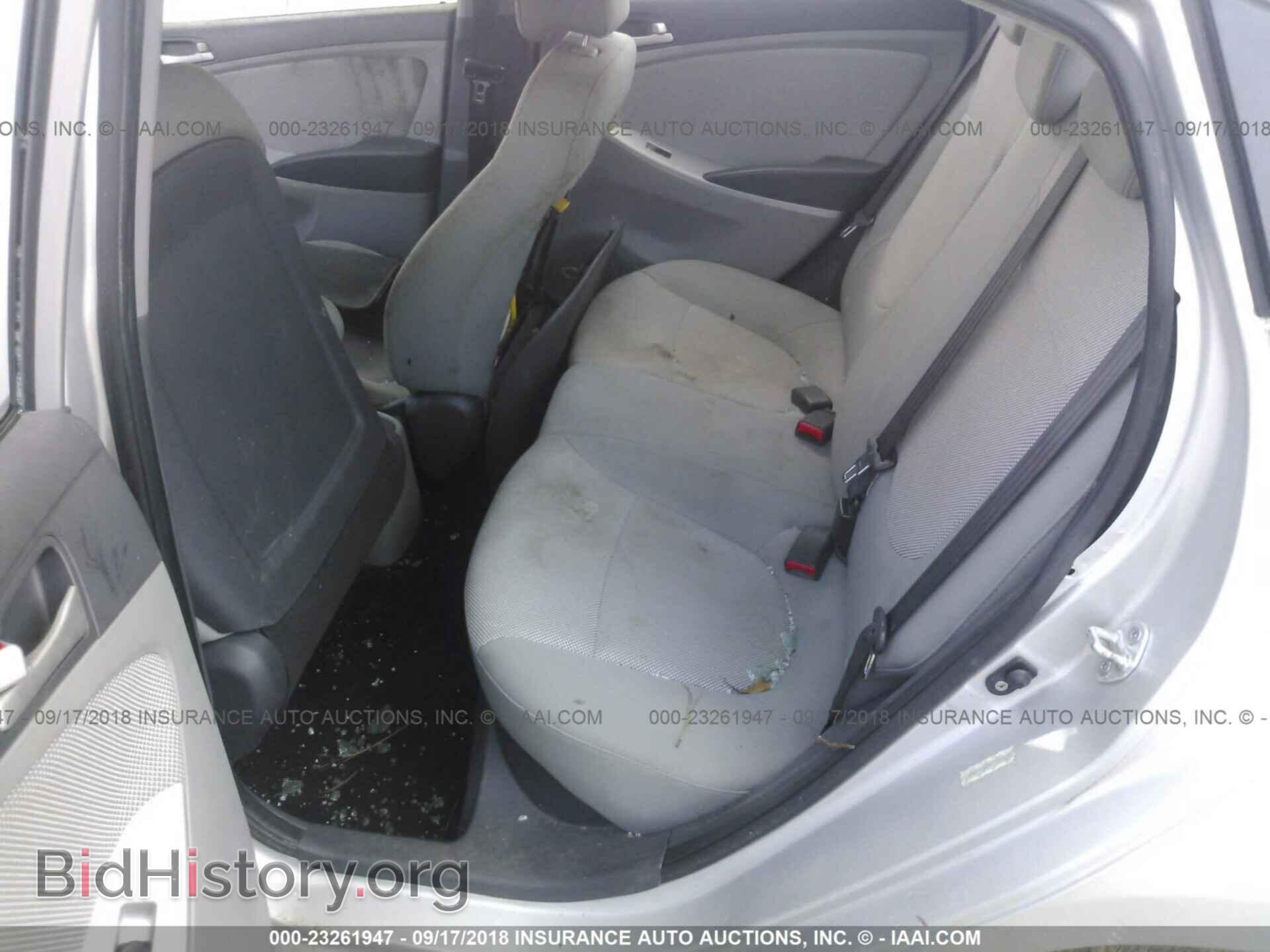 2012 HYUNDAI ACCENT - VIN: KMHCT4AEXCU033568 - Фото 8