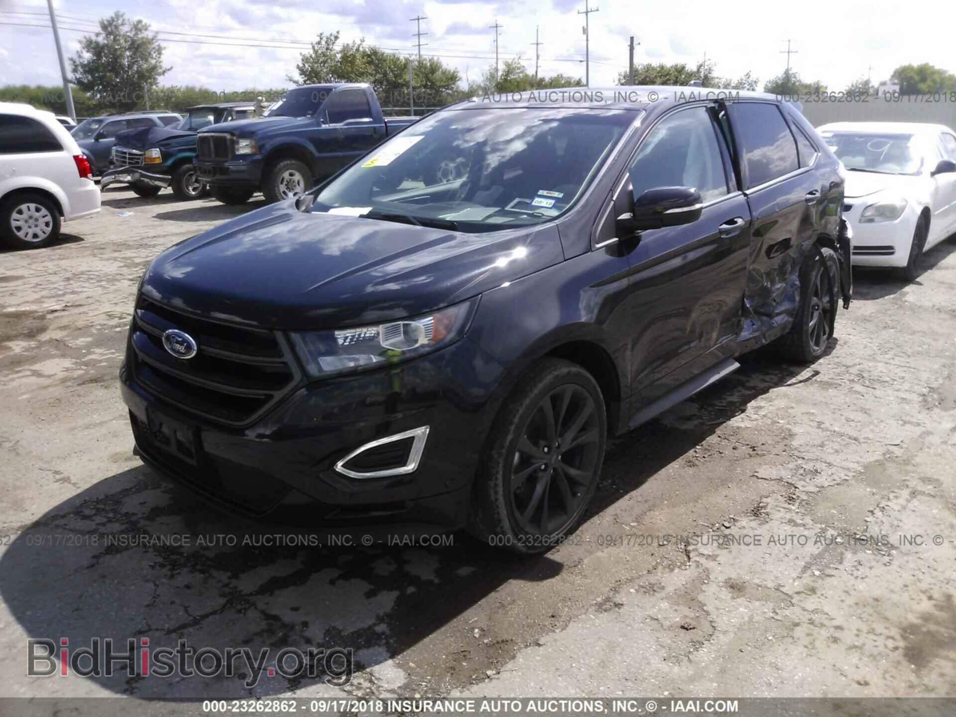 2015 Ford Edge - VIN: 2FMPK4AP1FBB72892 - Фото 2