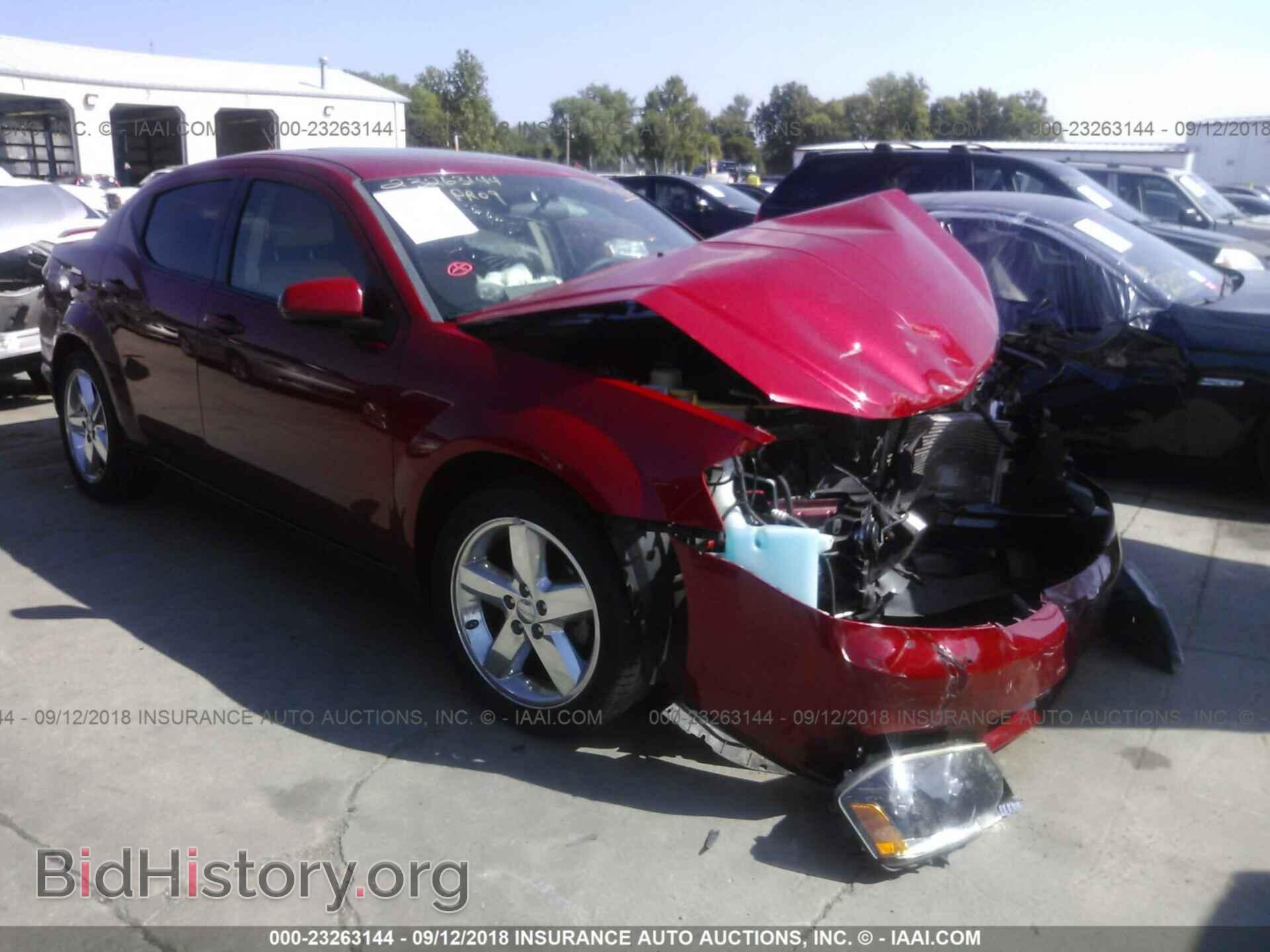 Фотография 1C3CDZCB2DN556827 - Dodge Avenger 2013