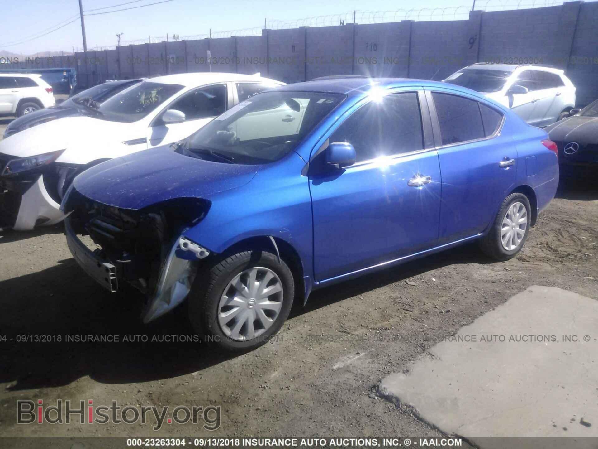 2012 Nissan Versa - VIN: 3N1CN7AP5CL901653 - Фото 2
