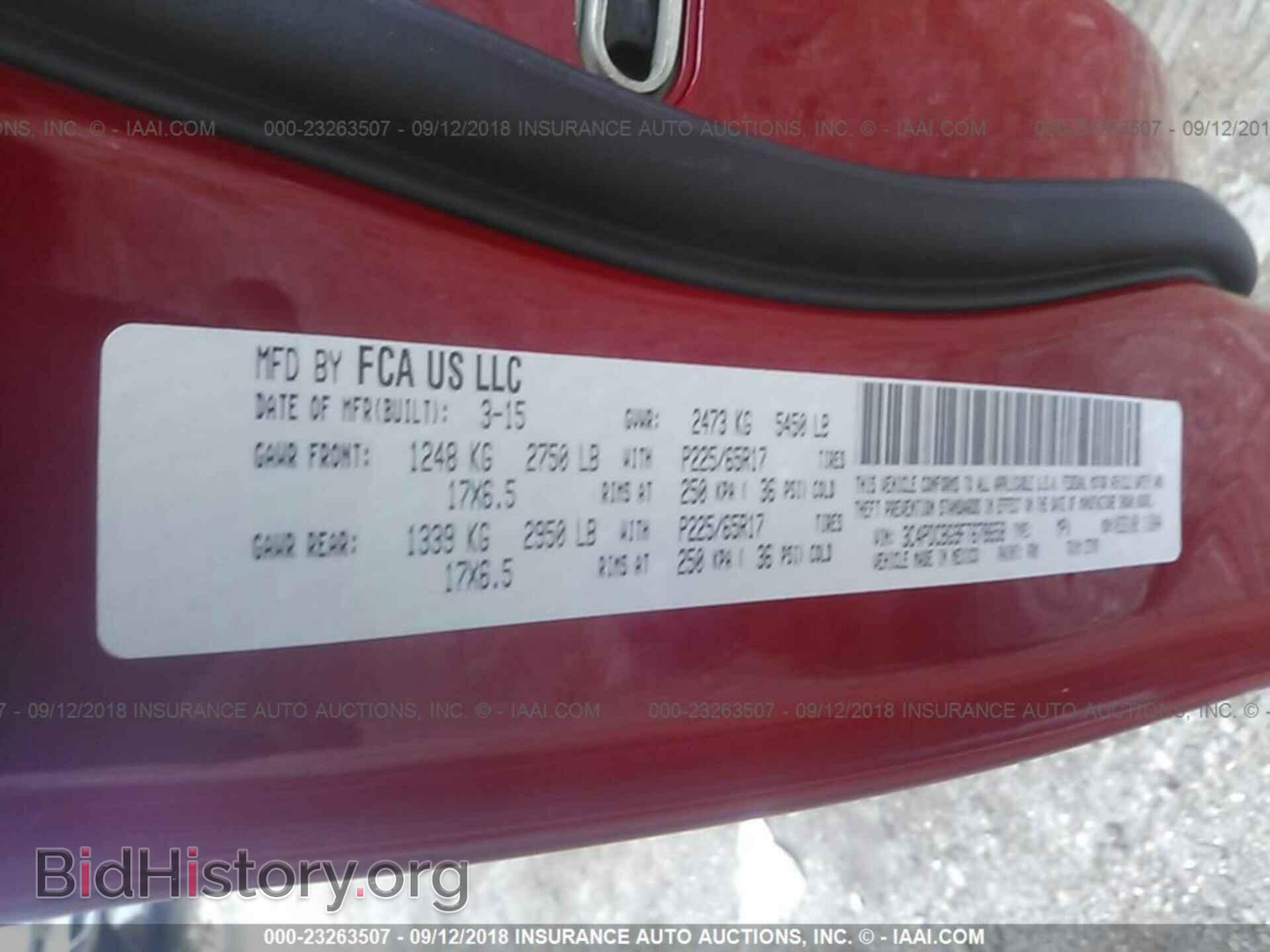 2015 Dodge Journey - VIN: 3C4PDCBG9FT678658 - Photo 9