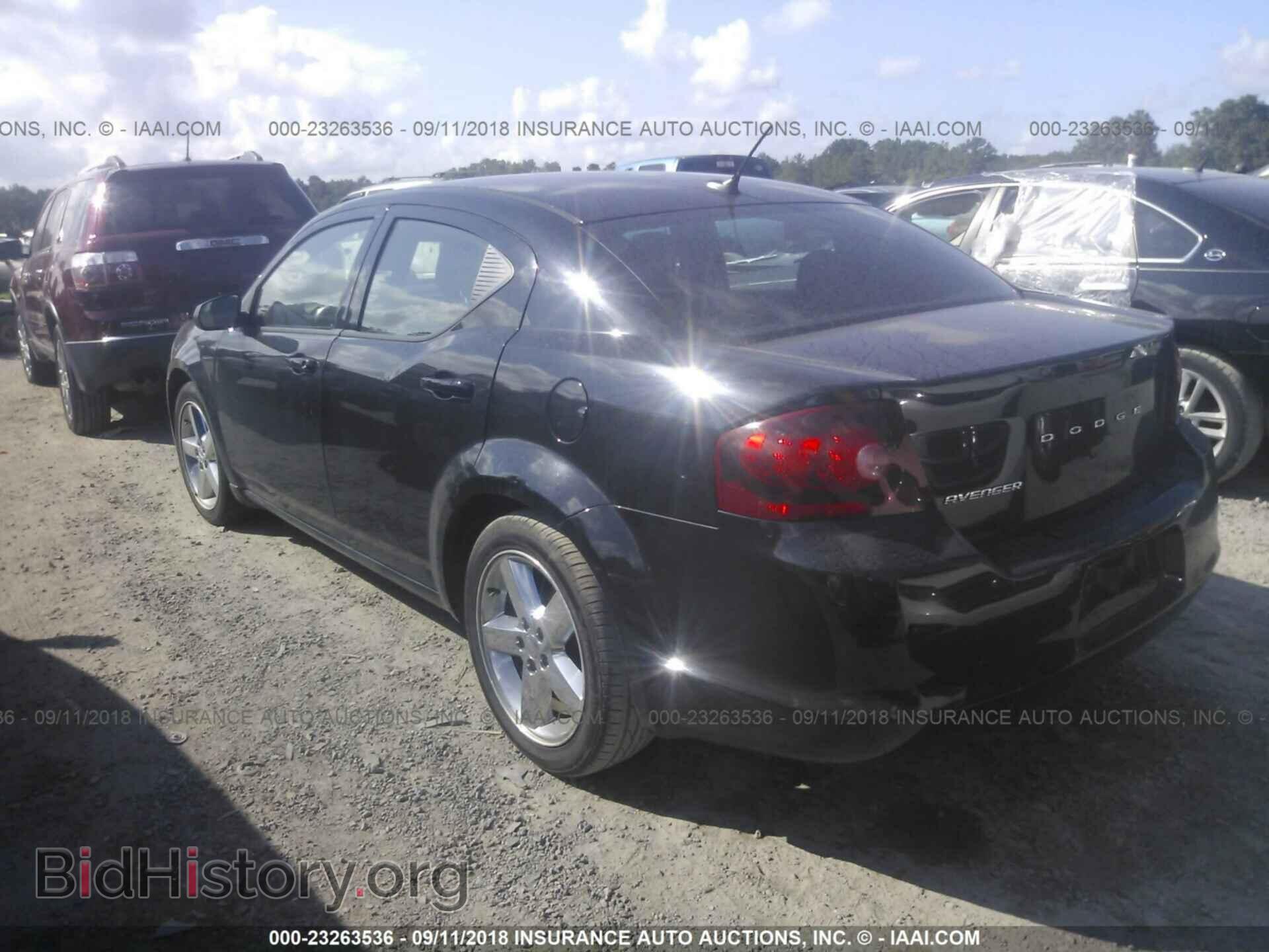 2012 Dodge Avenger - VIN: 1C3CDZAB7CN232239 - Фото 3
