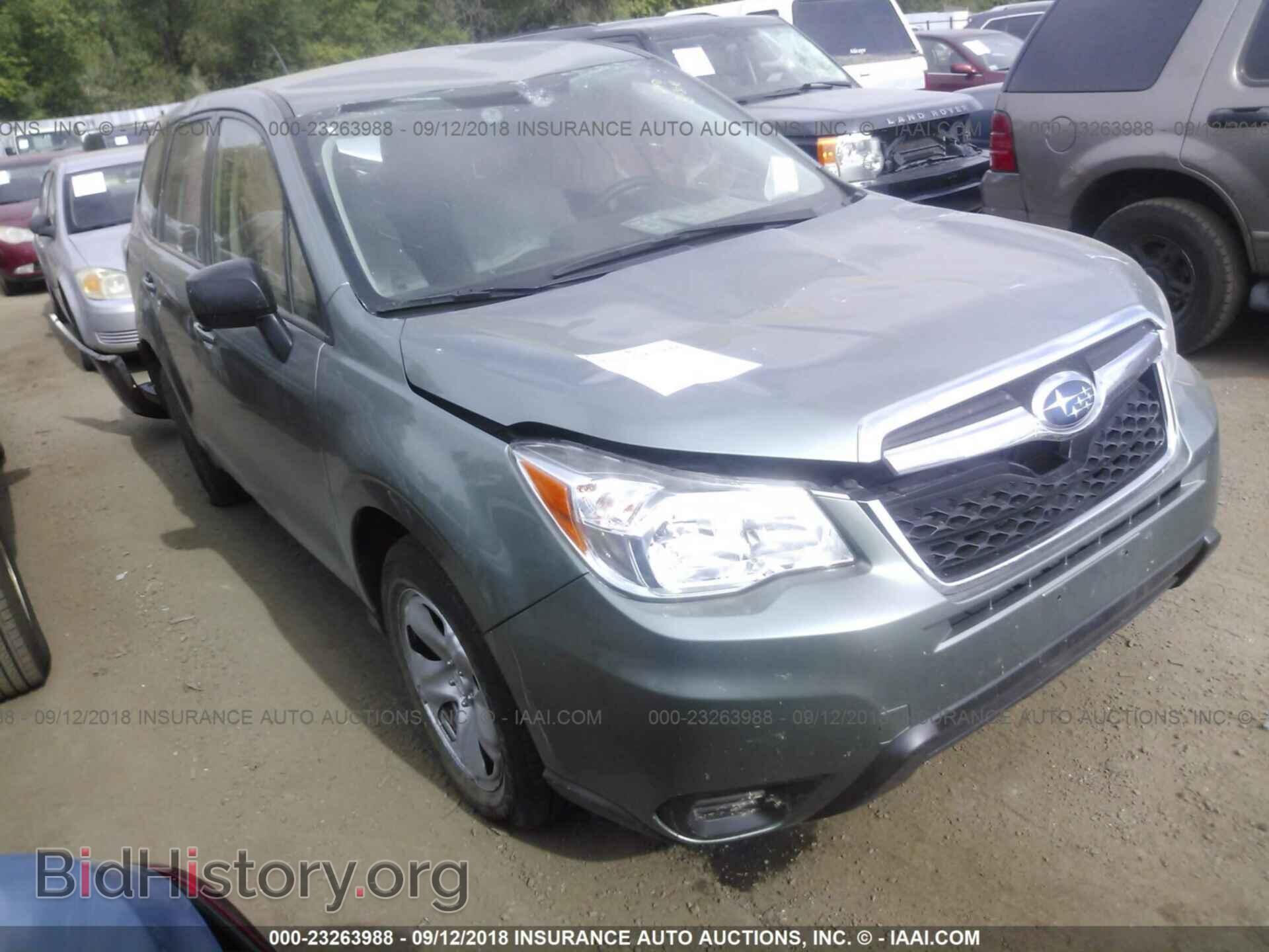 Фотография JF2SJAAC4FG533300 - SUBARU FORESTER 2015