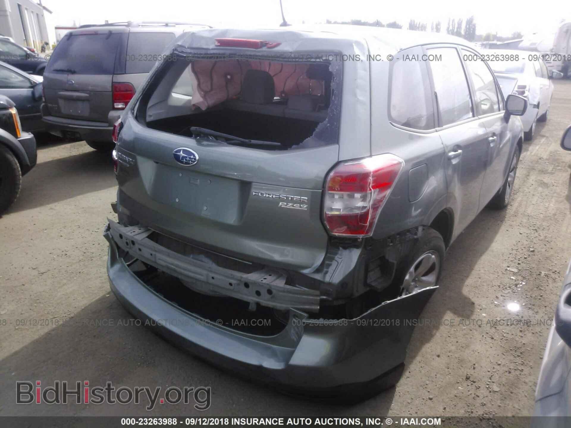 2015 SUBARU FORESTER - VIN: JF2SJAAC4FG533300 - Фото 4