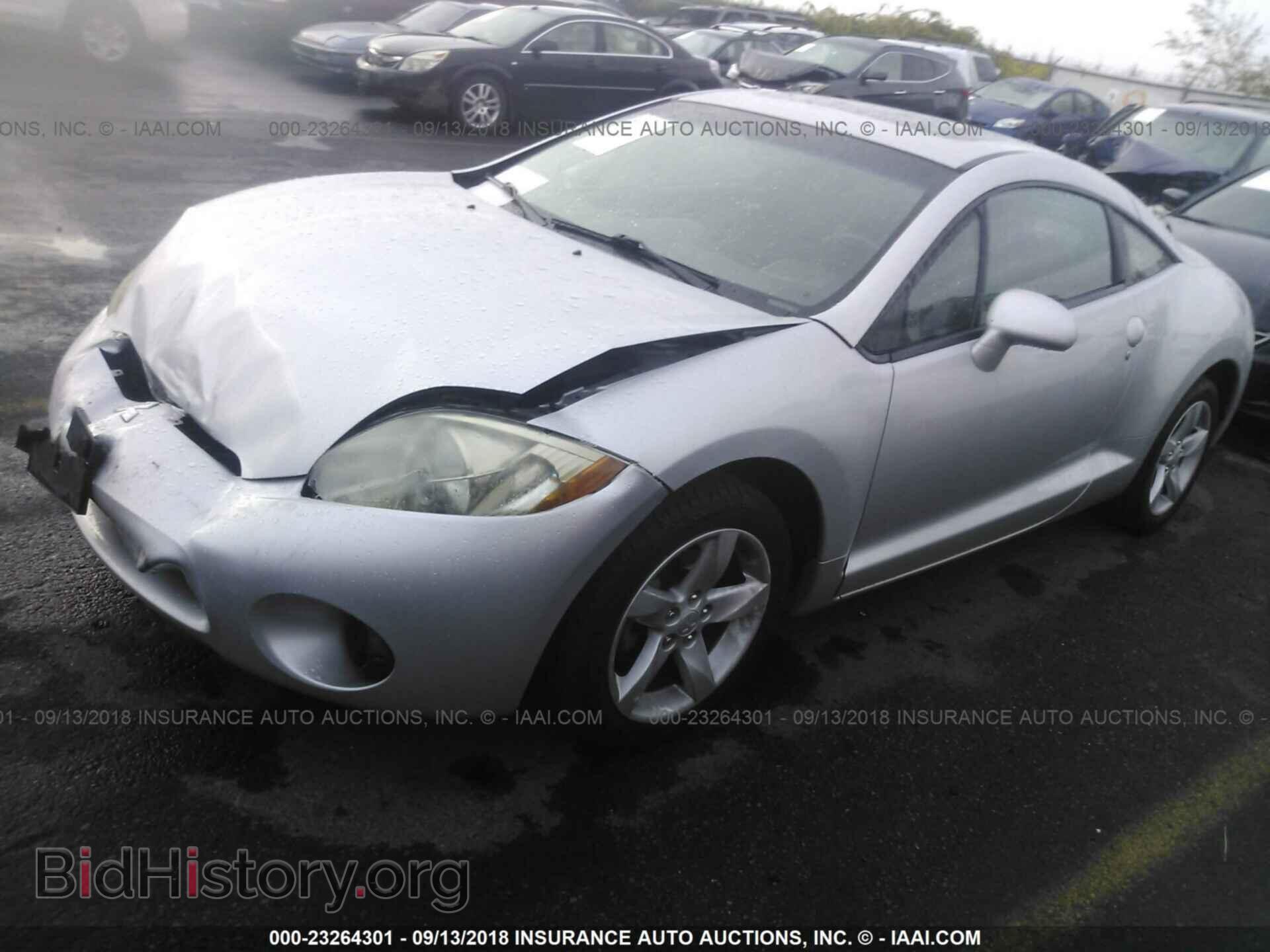 2006 MITSUBISHI ECLIPSE - VIN: 4A3AK24F56E014672 - Фото 2