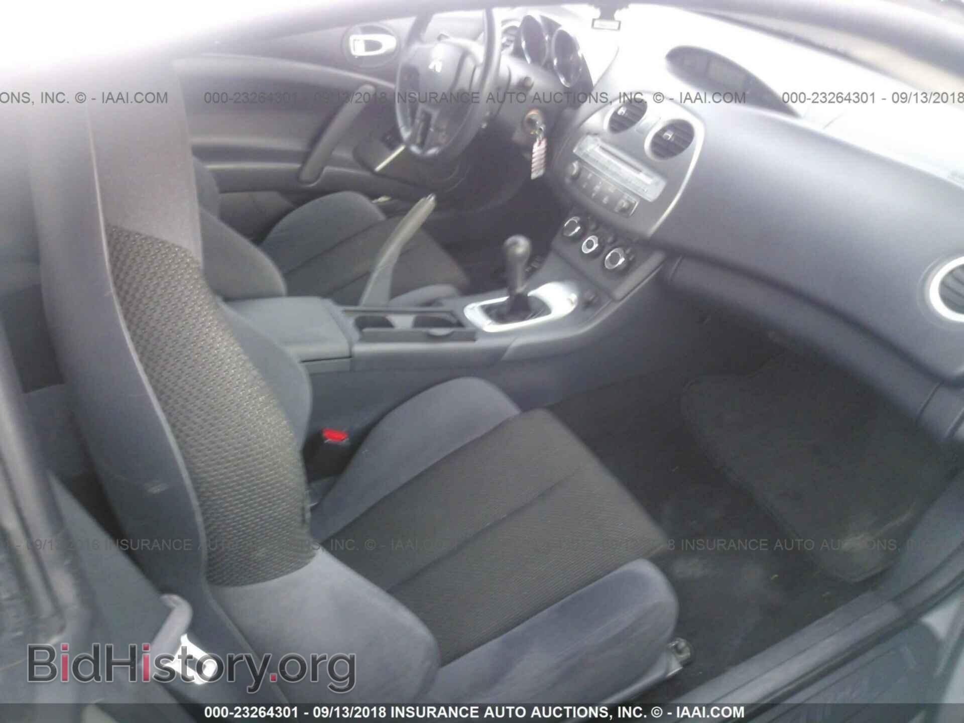 2006 MITSUBISHI ECLIPSE - VIN: 4A3AK24F56E014672 - Фото 5