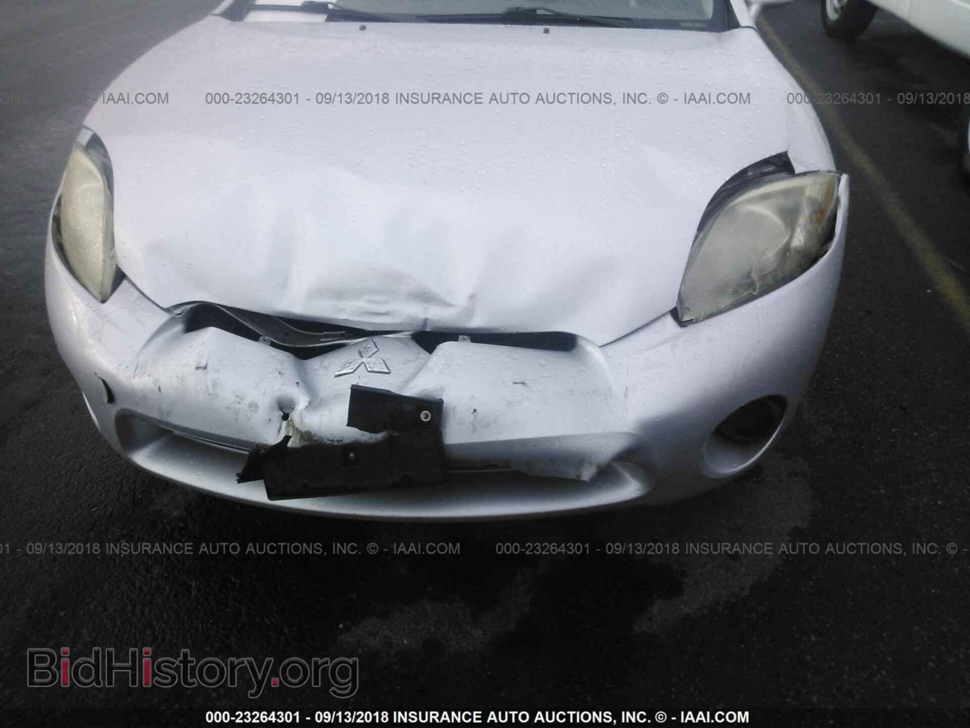 2006 MITSUBISHI ECLIPSE - VIN: 4A3AK24F56E014672 - Фото 6