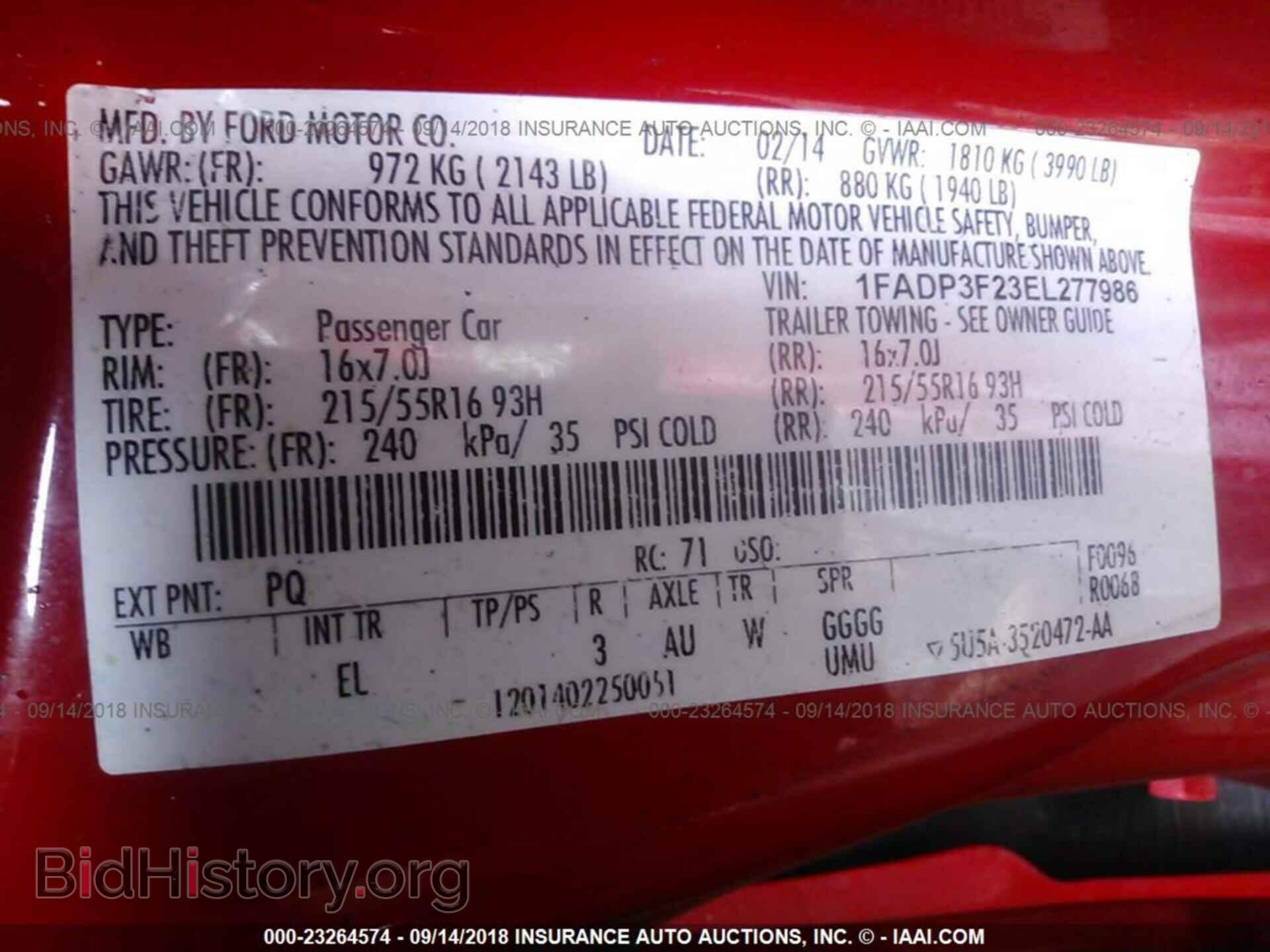 2014 Ford Focus - VIN: 1FADP3F23EL277986 - Photo 9
