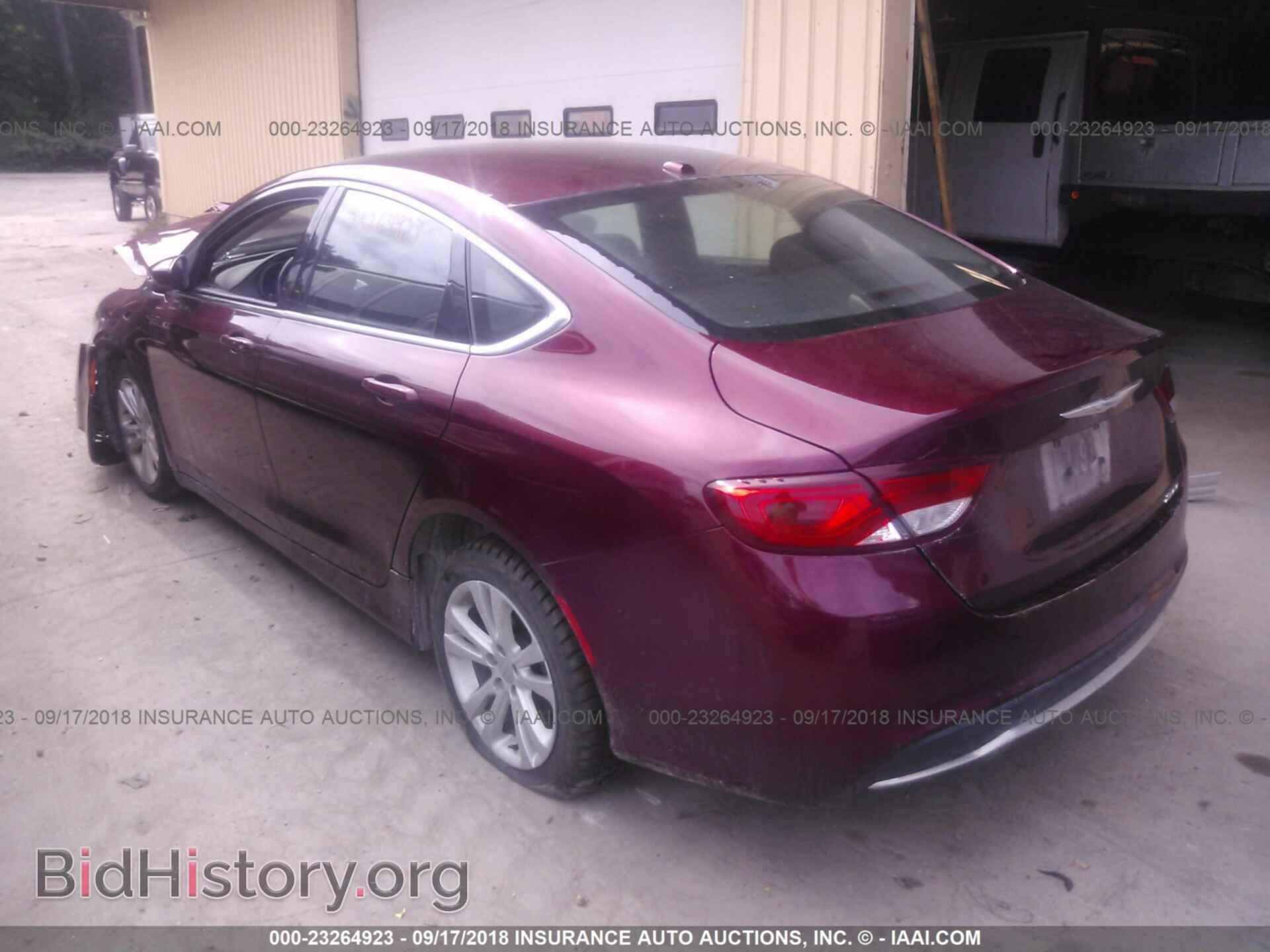 2015 Chrysler 200 - VIN: 1C3CCCAB2FN562486 - Фото 3