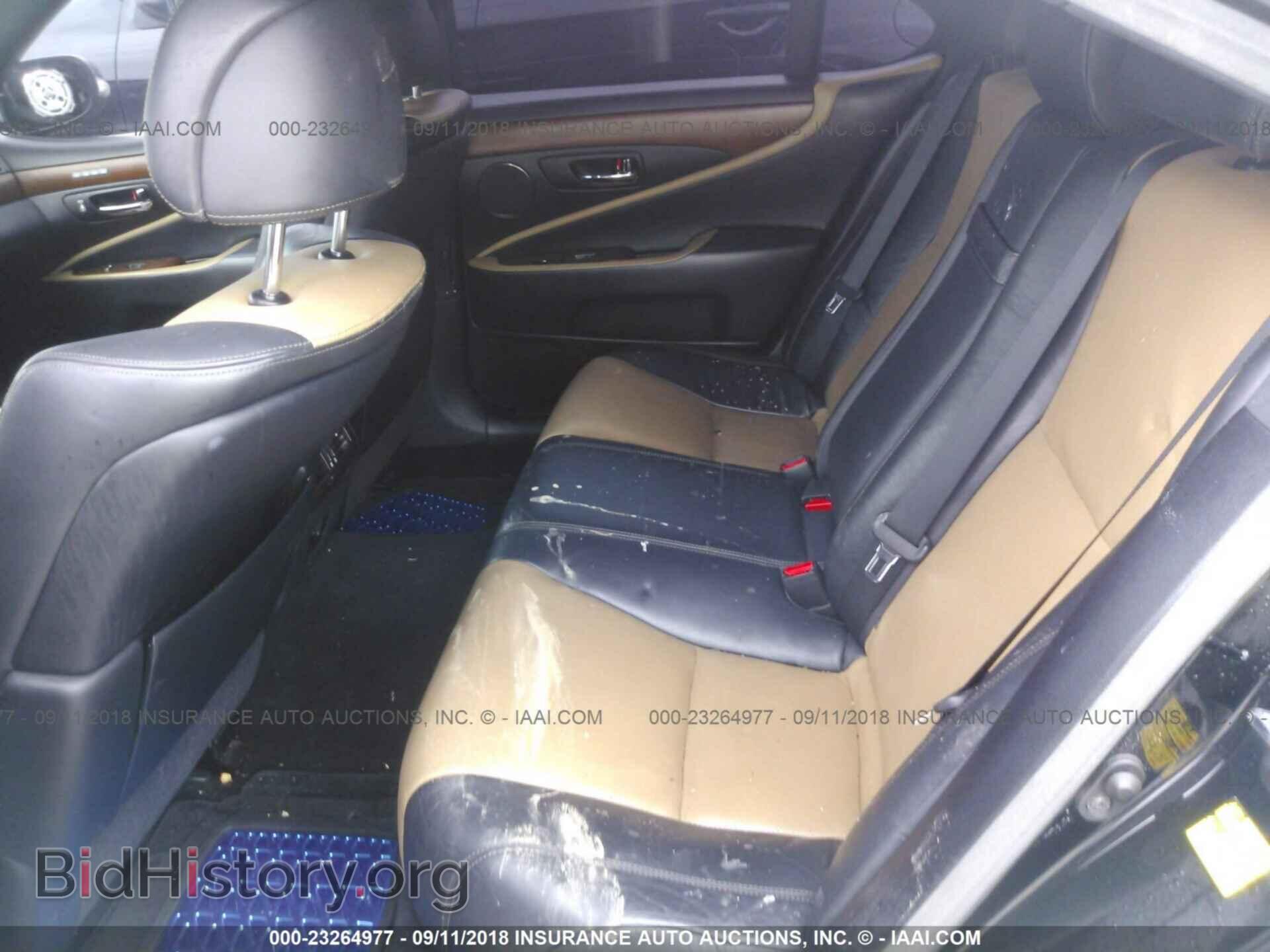 2012 LEXUS LS - VIN: JTHBL5EF4C5111022 - Фото 8