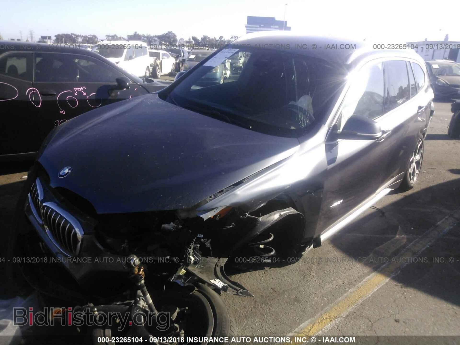 2016 Bmw X1 - VIN: WBXHT3C31GP884066 - Фото 2