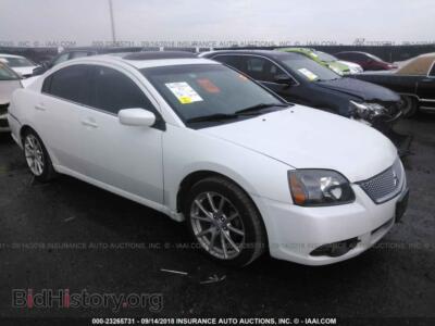 2011 Mitsubishi GALANT, white — VIN 4A32B3FF3BE026580, IAAI
