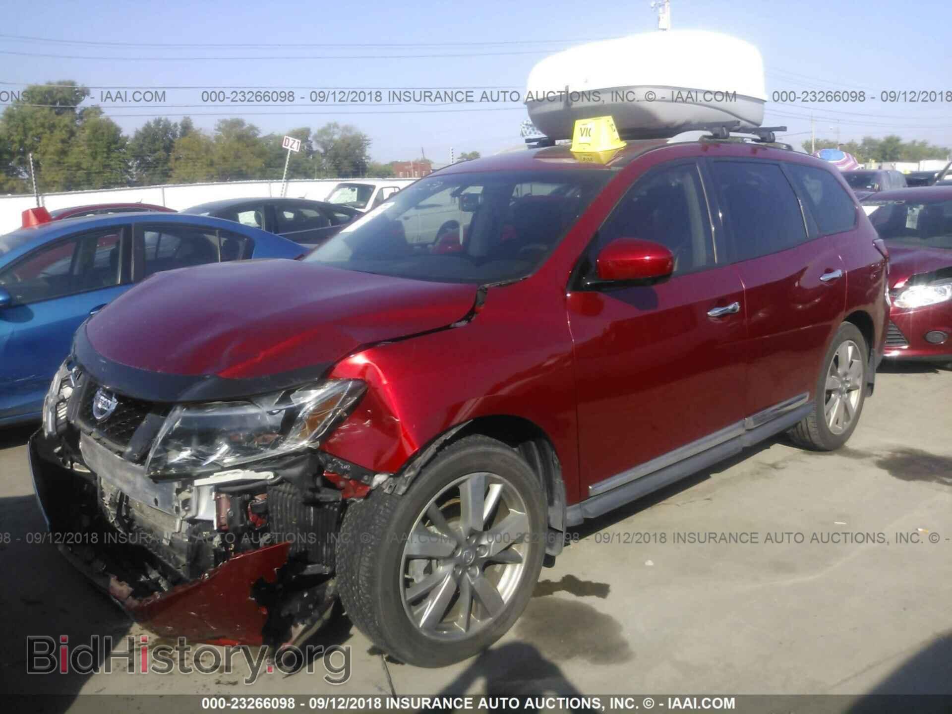 2013 Nissan Pathfinder - VIN: 5N1AR2MM9DC665501 - Фото 2