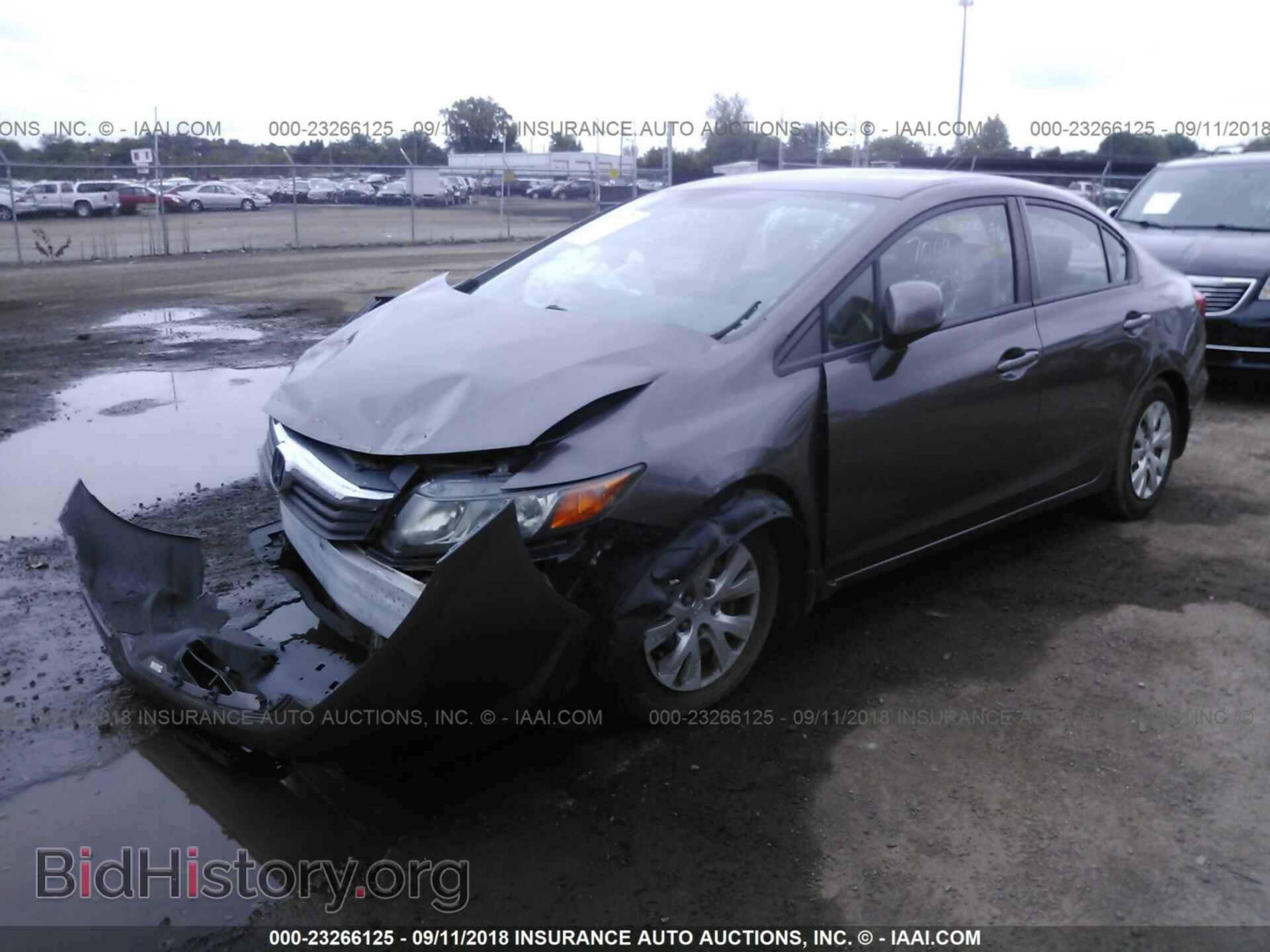 2012 Honda Civic - VIN: 19XFB2F58CE037957 - Photo 2