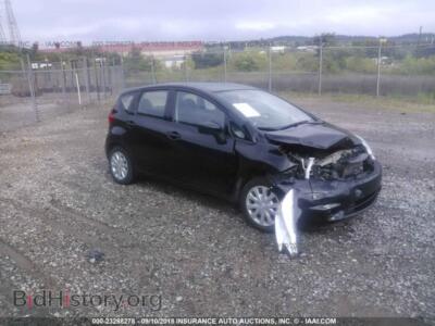 2016 Nissan VERSA NOTE, черный — VIN 3N1CE2CPXGL360220, IAAI
