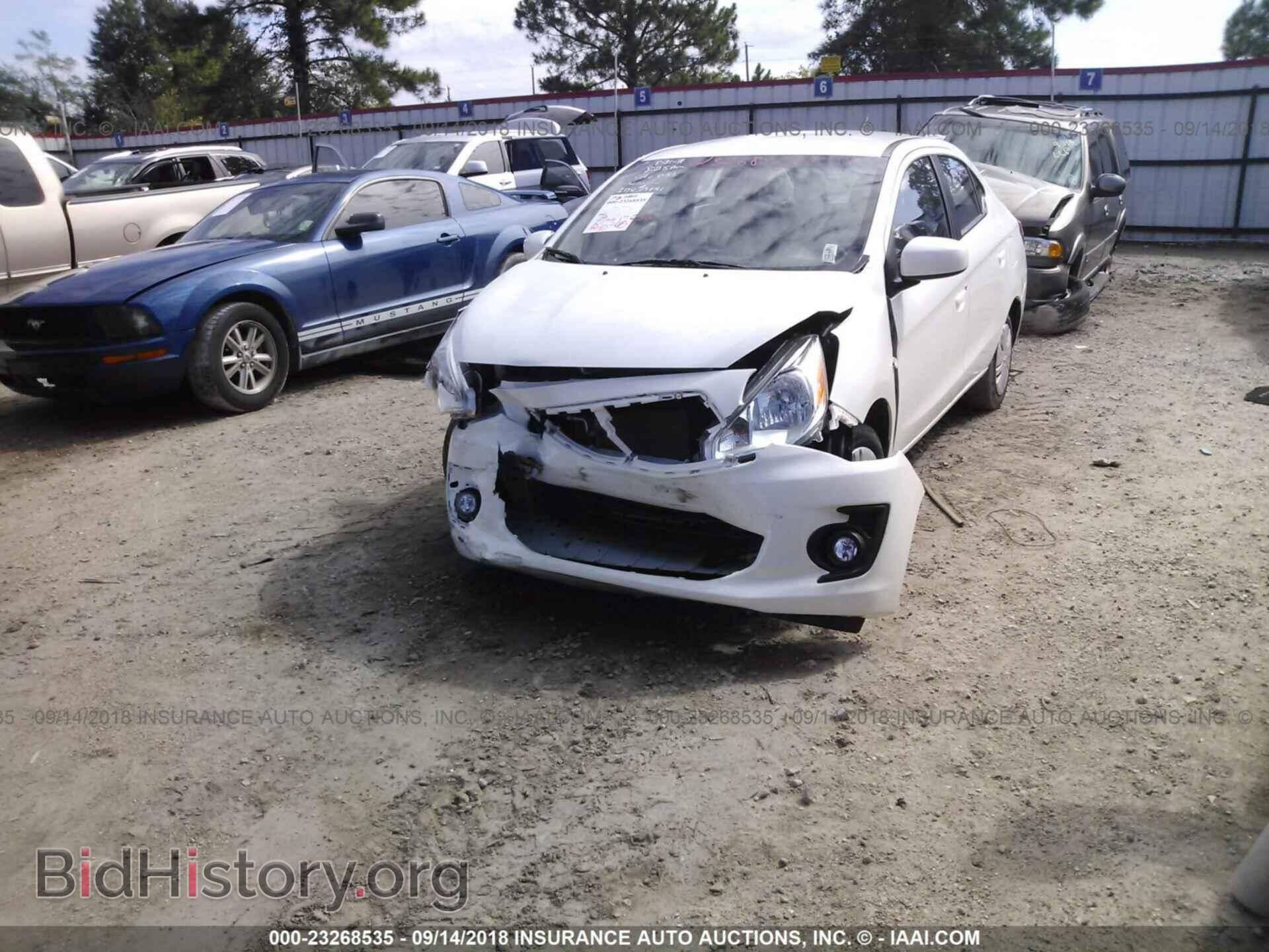 2017 Mitsubishi Mirage - VIN: ML32F3FJ6HHF19582 - Фото 2