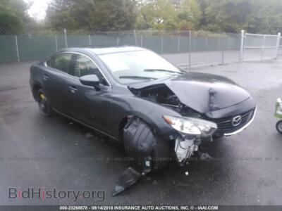 2014 Mazda 6, gray — VIN JM1GJ1V65E1155756, IAAI