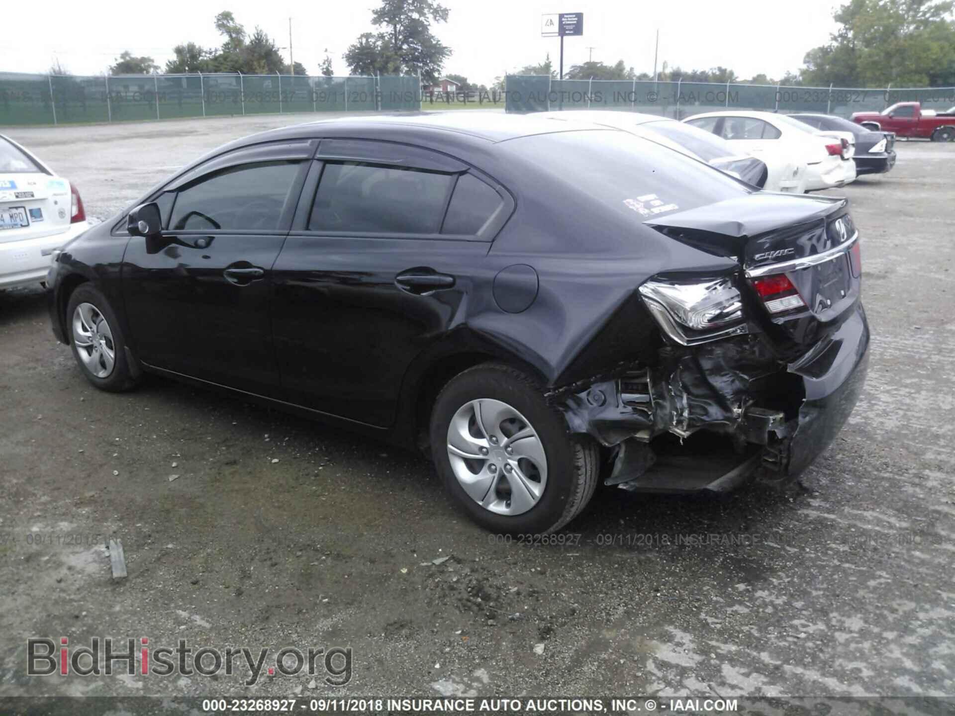 2013 Honda Civic - VIN: 19XFB2F54DE077695 - Фото 3