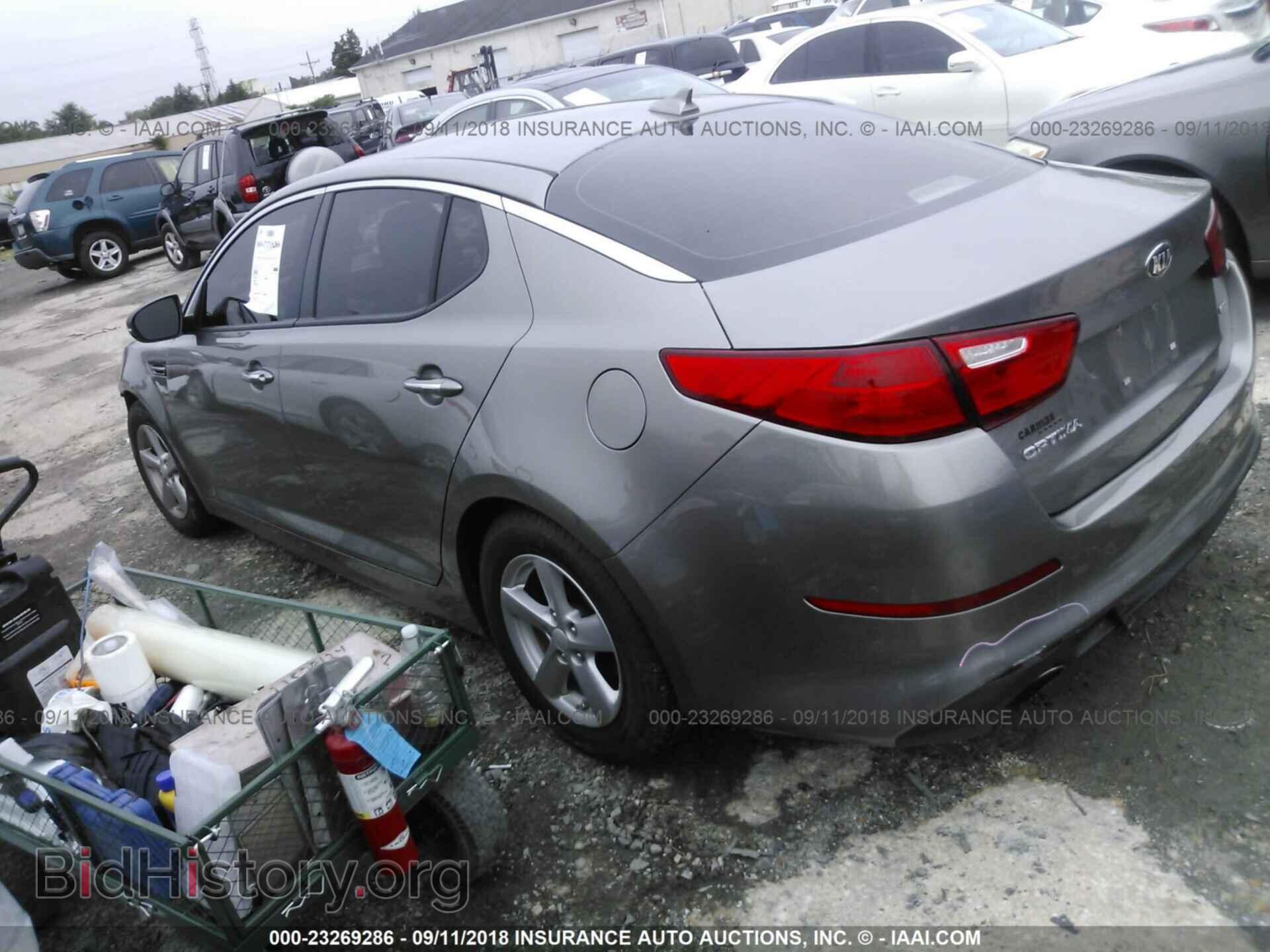 2014 KIA OPTIMA - VIN: 5XXGM4A78EG320291 - Photo 3