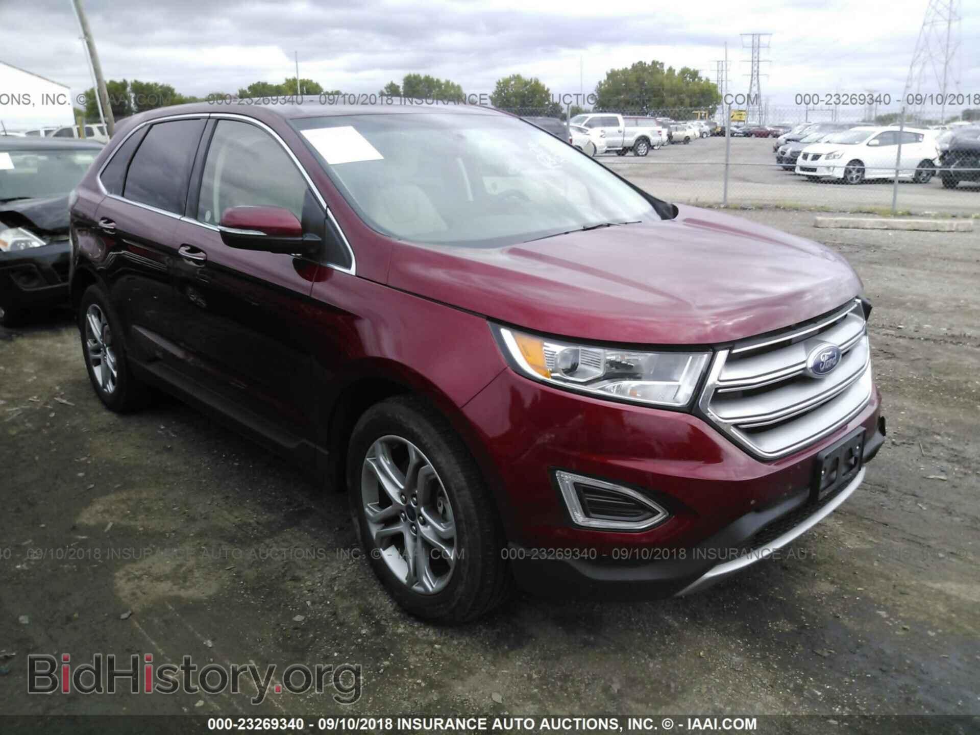 Фотография 2FMPK4K97HBB90946 - Ford Edge 2017