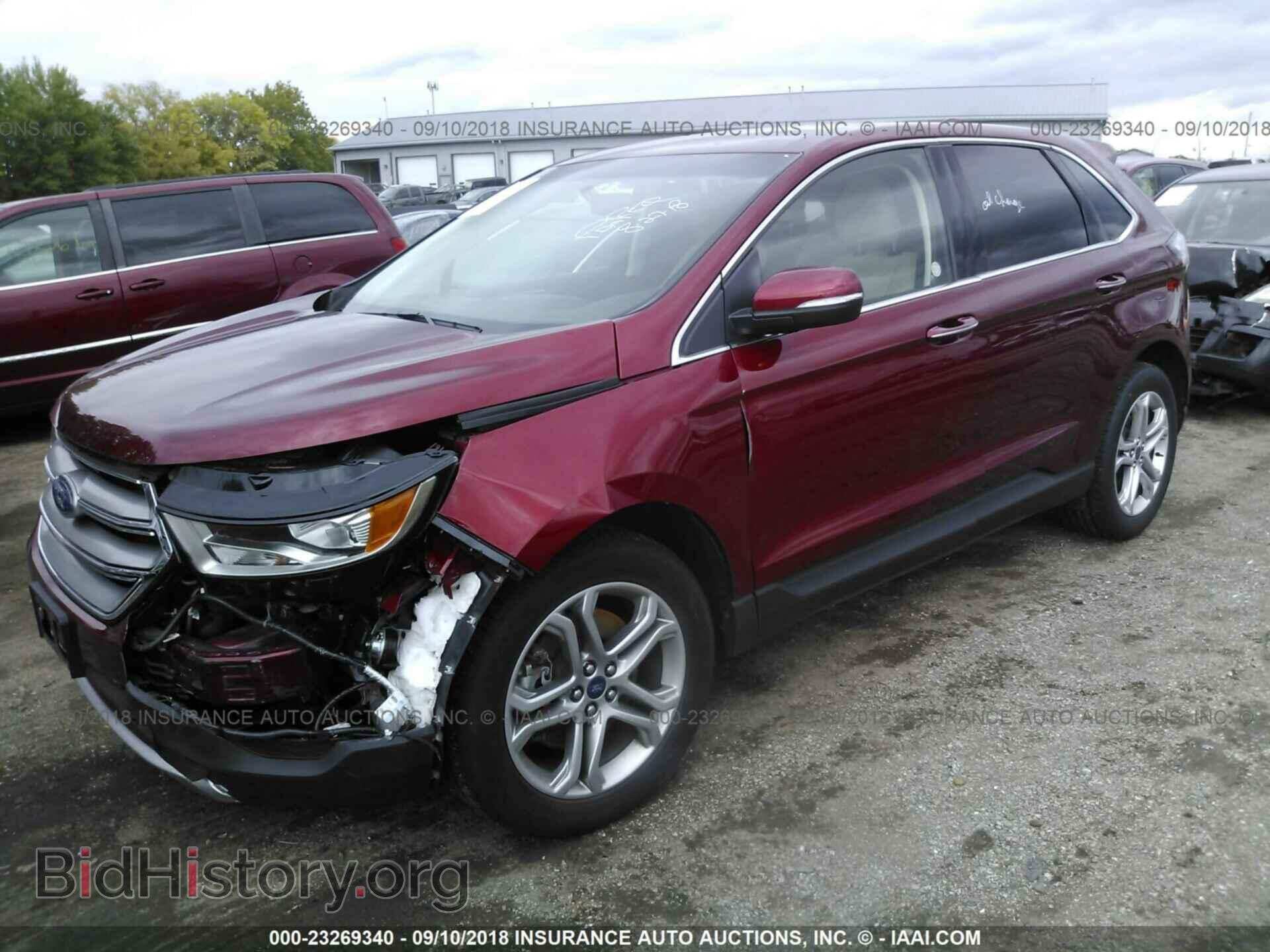 2017 Ford Edge - VIN: 2FMPK4K97HBB90946 - Фото 2