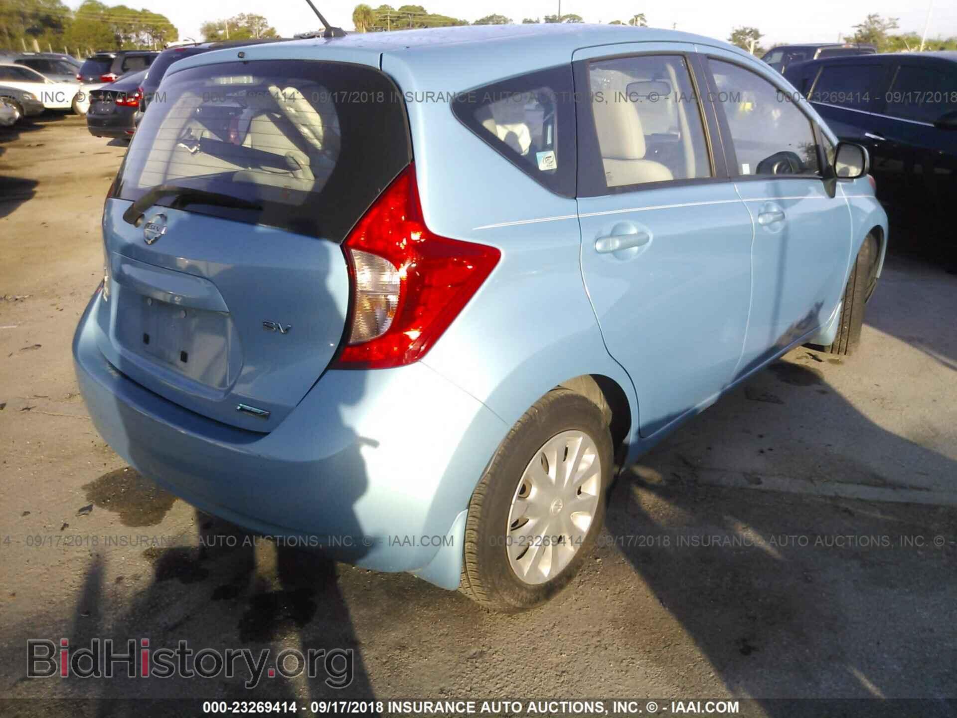 2014 Nissan Versa note - VIN: 3N1CE2CP2EL367661 - Фото 4
