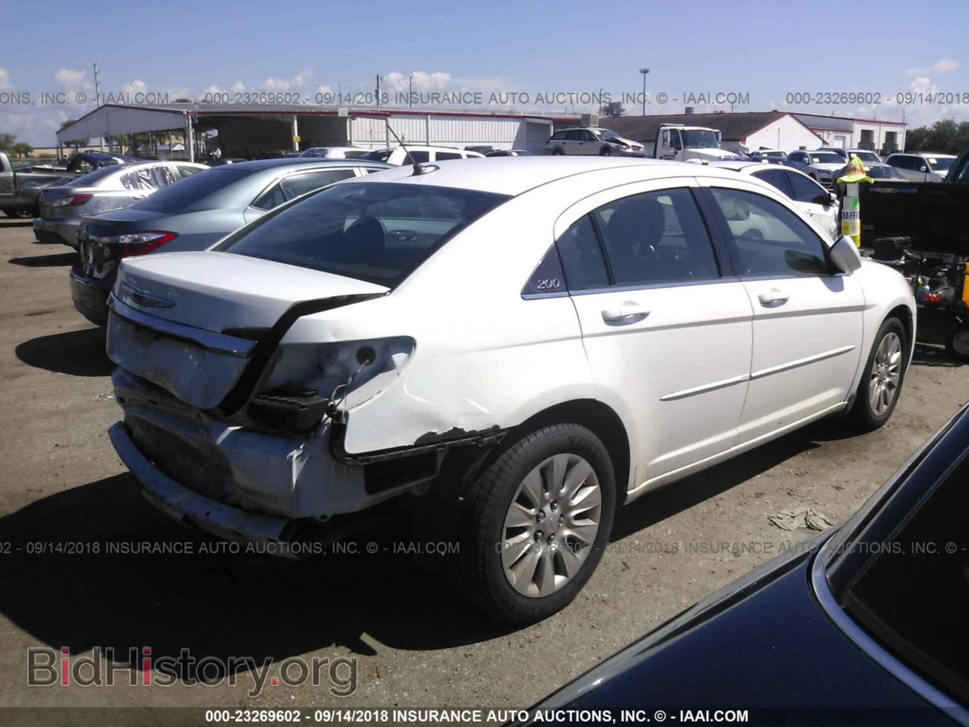 2012 Chrysler 200 - VIN: 1C3CCBAB3CN222415 - Фото 4