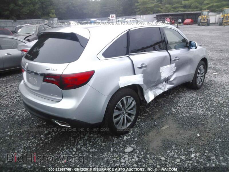 2015 Acura MDX (VIN 5FRYD4H44FB022887) — фото 4 из 10