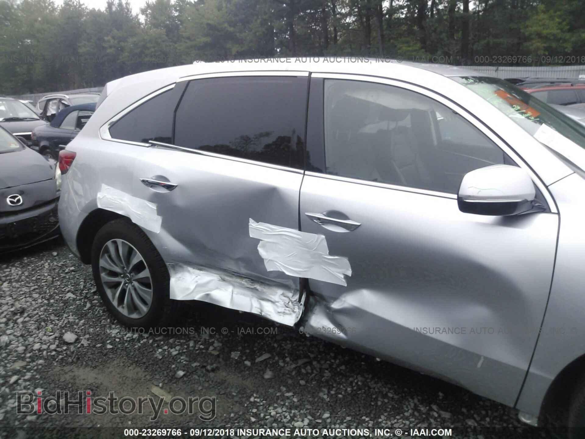 2015 Acura Mdx - VIN: 5FRYD4H44FB022887 - Фото 6