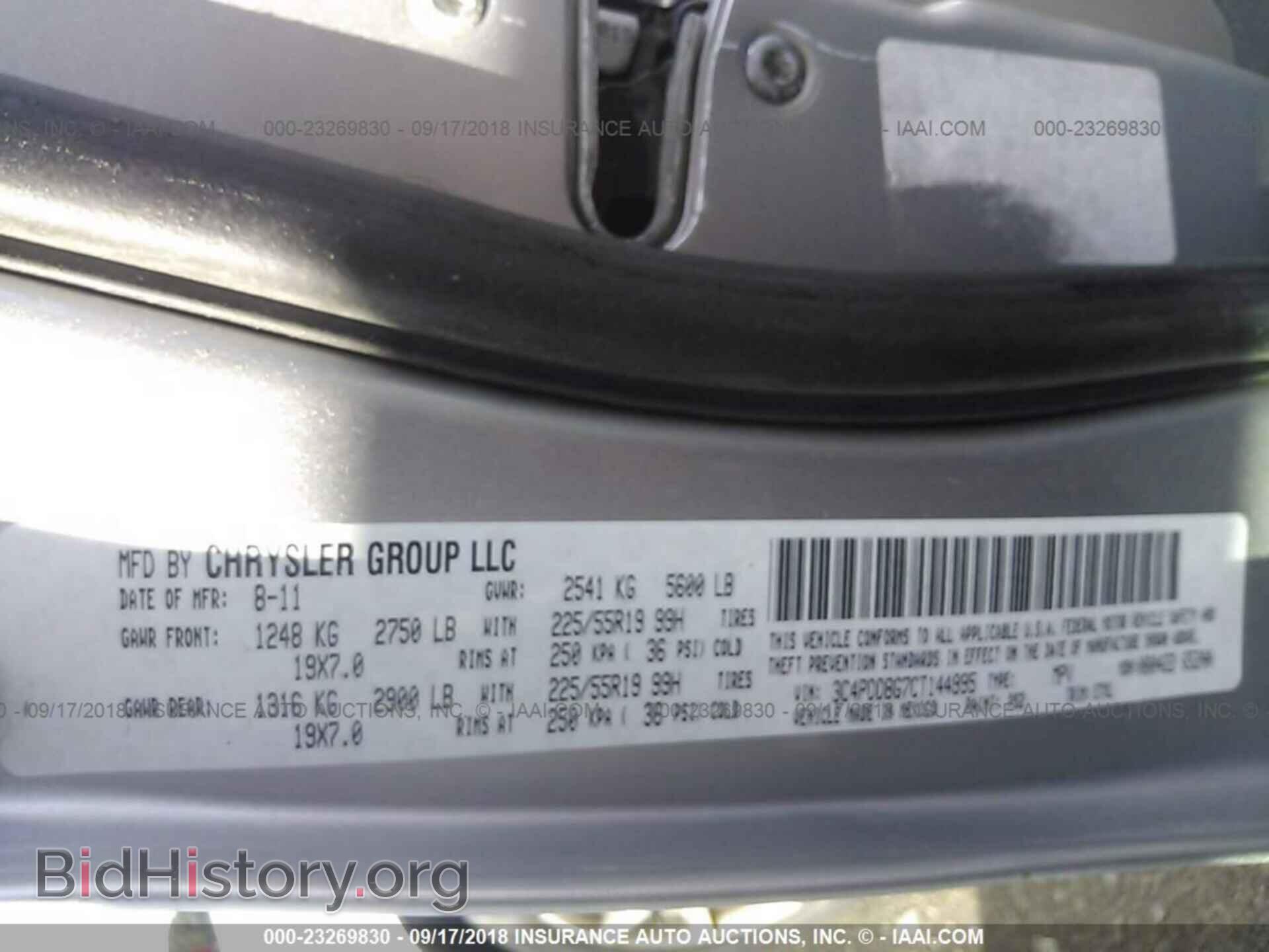 2012 Dodge Journey - VIN: 3C4PDDBG7CT144995 - Фото 9