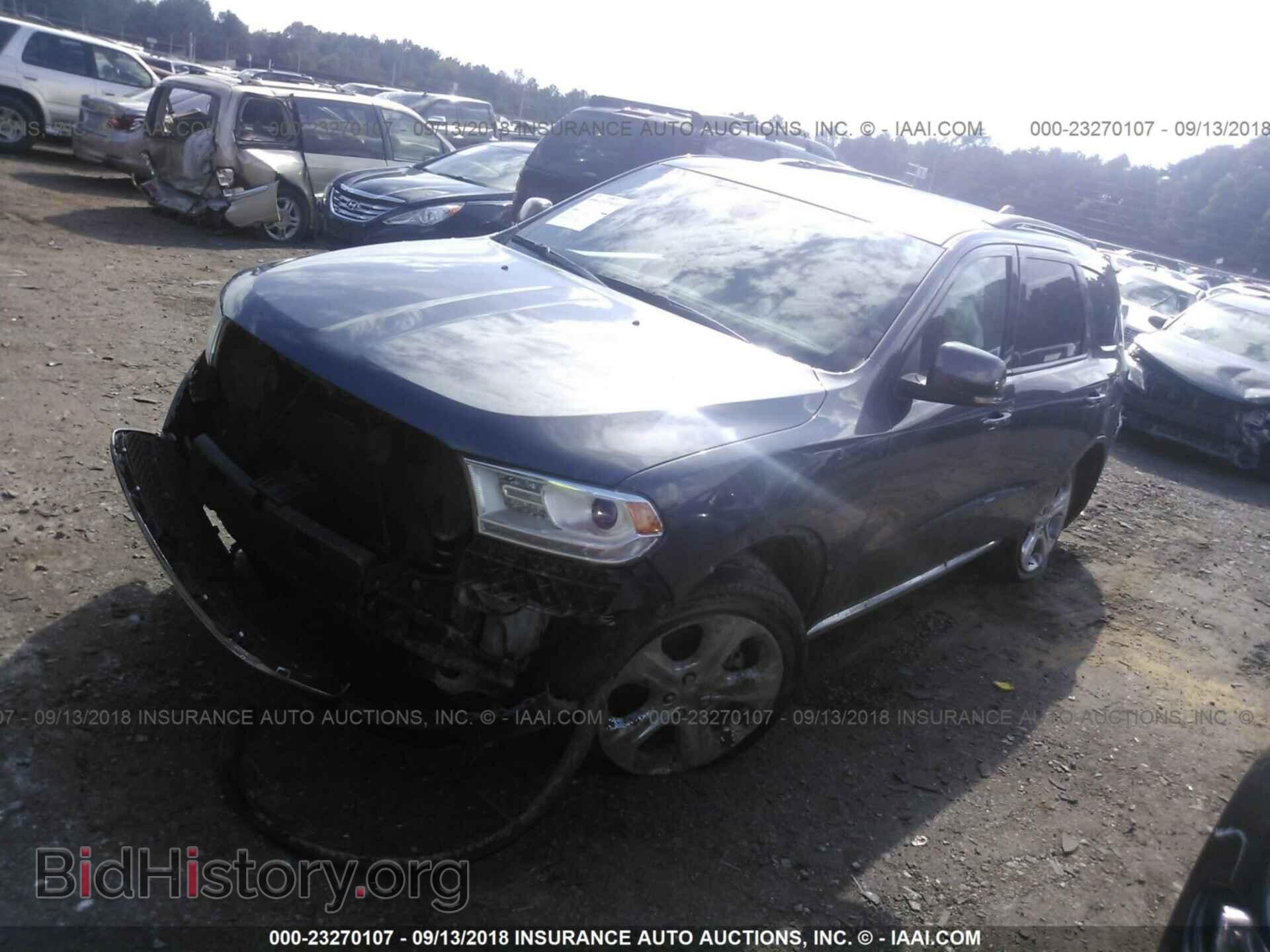 2015 DODGE DURANGO - VIN: 1C4RDHDG7FC185723 - Фото 2