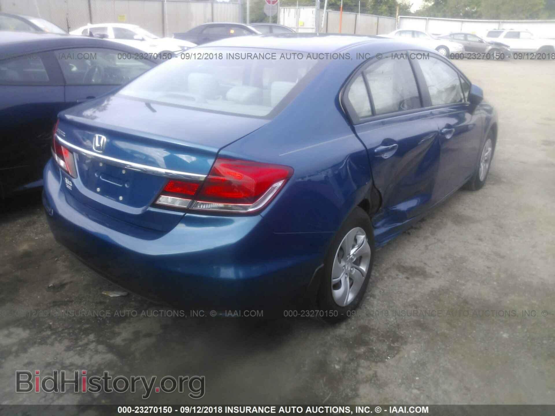 2013 Honda Civic - VIN: 19XFB2F59DE083816 - Фото 4