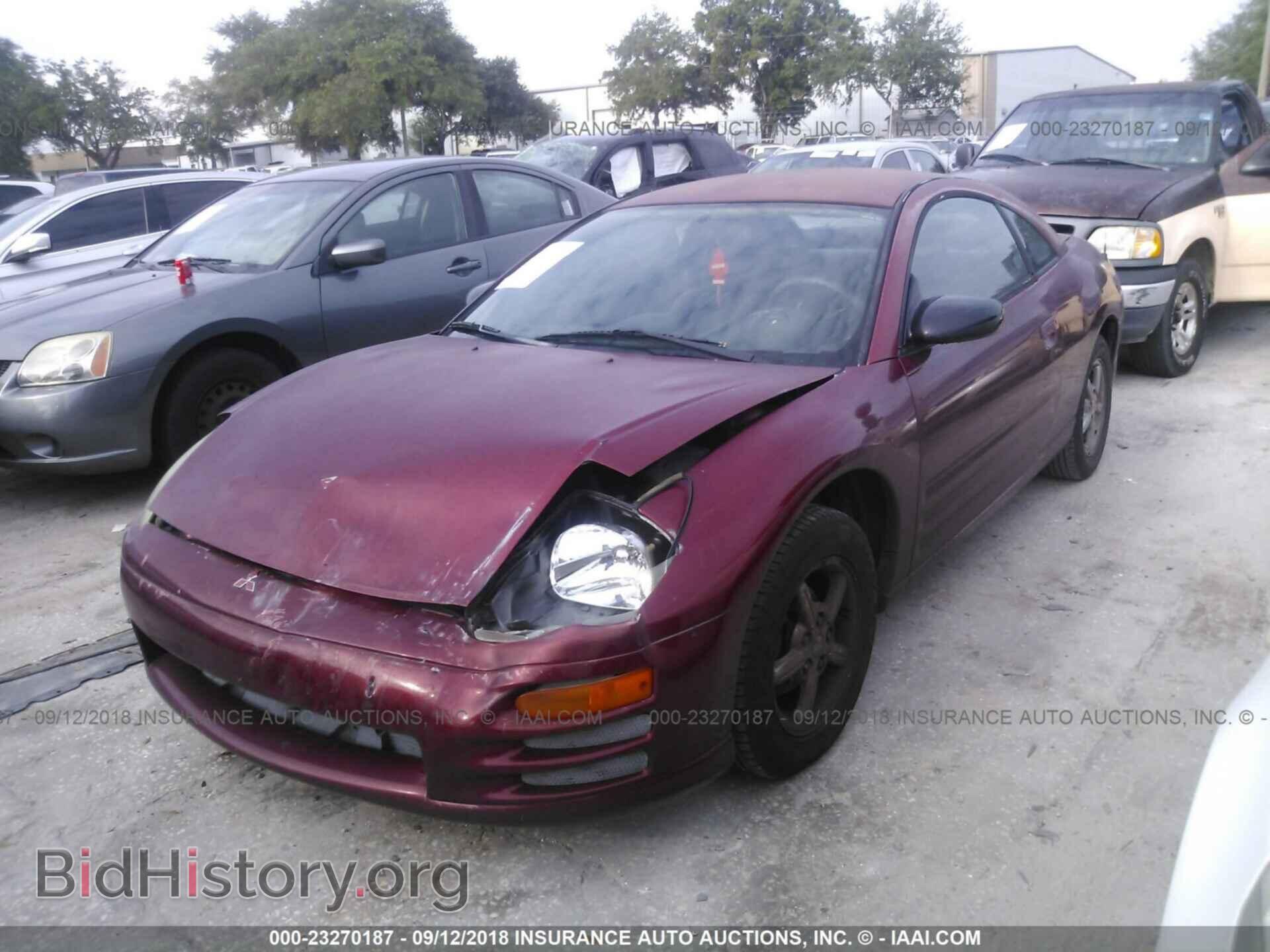 2000 MITSUBISHI ECLIPSE - VIN: 4A3AC34G6YE072286 - Фото 2