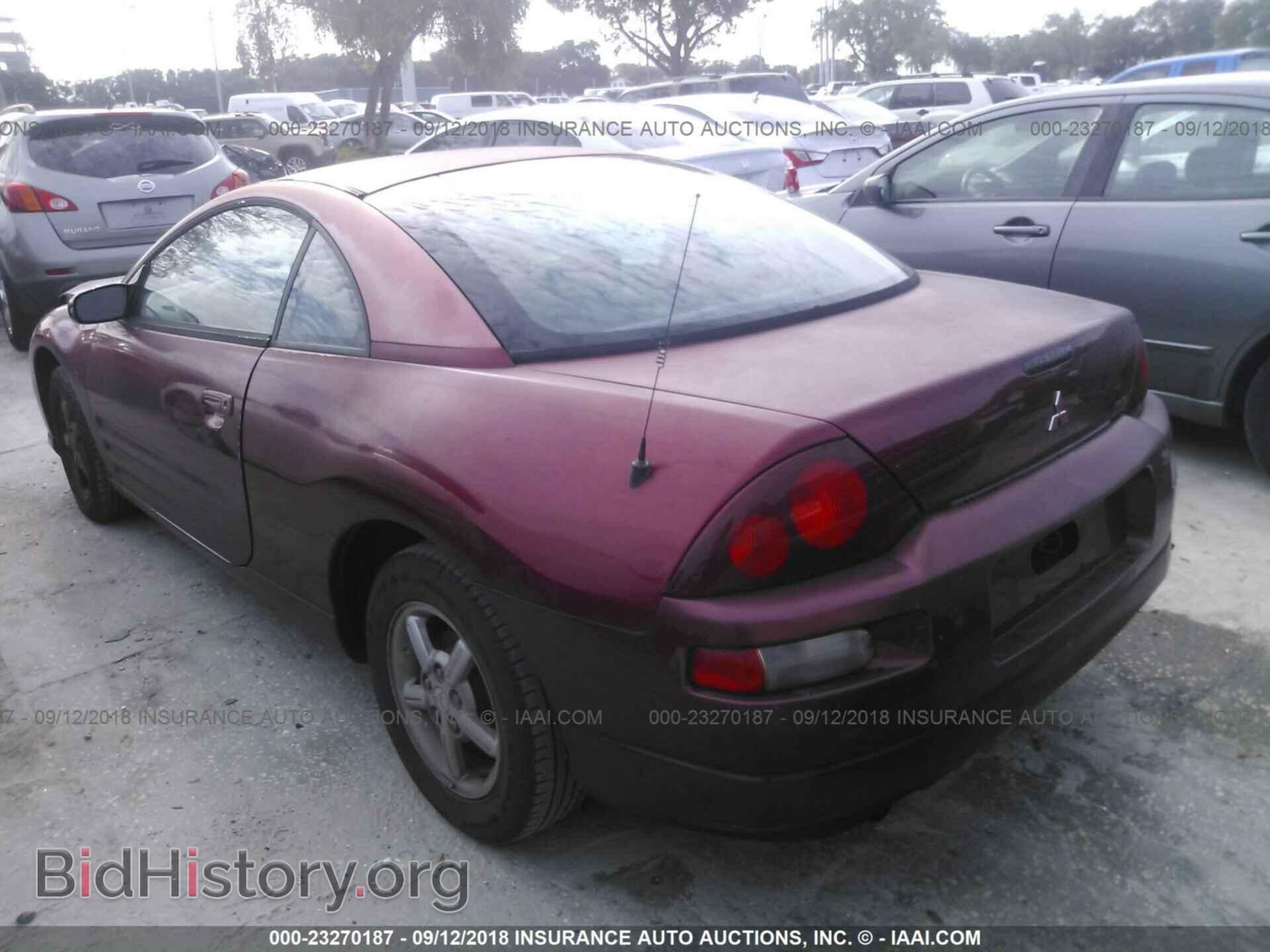 2000 MITSUBISHI ECLIPSE - VIN: 4A3AC34G6YE072286 - Фото 3