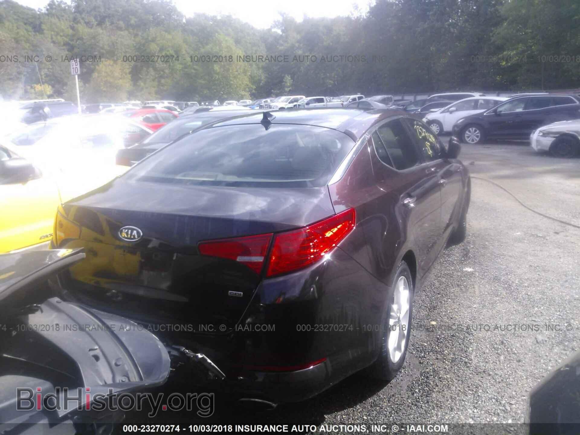2011 Kia Optima - VIN: KNAGN4A79B5062034 - Фото 4