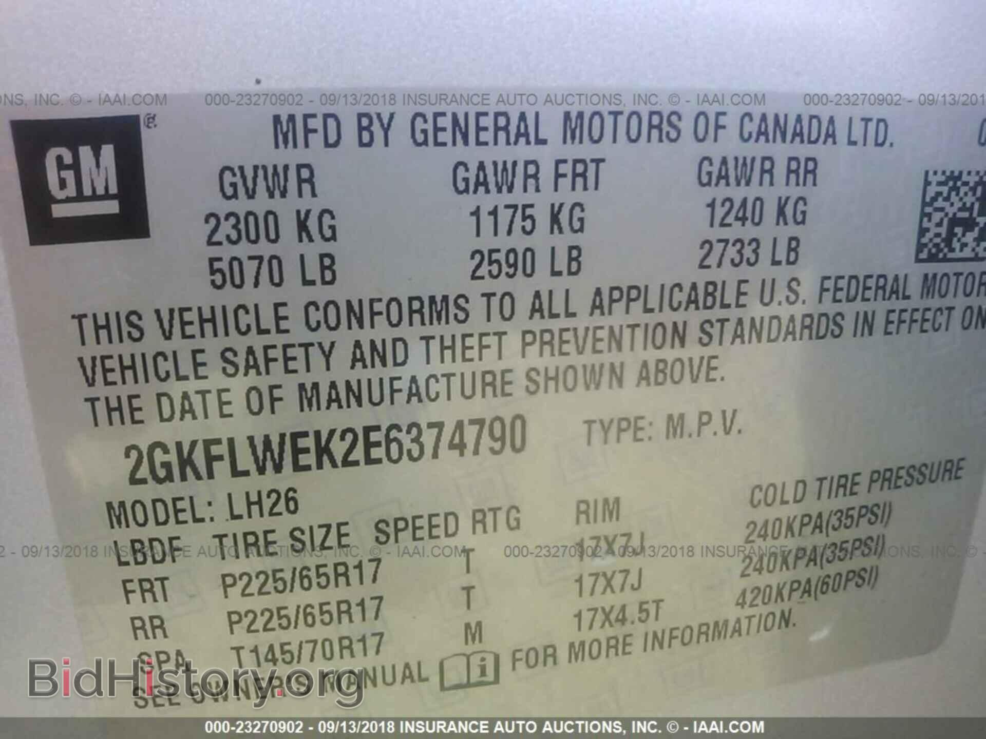 2014 Gmc Terrain - VIN: 2GKFLWEK2E6374790 - Photo 9