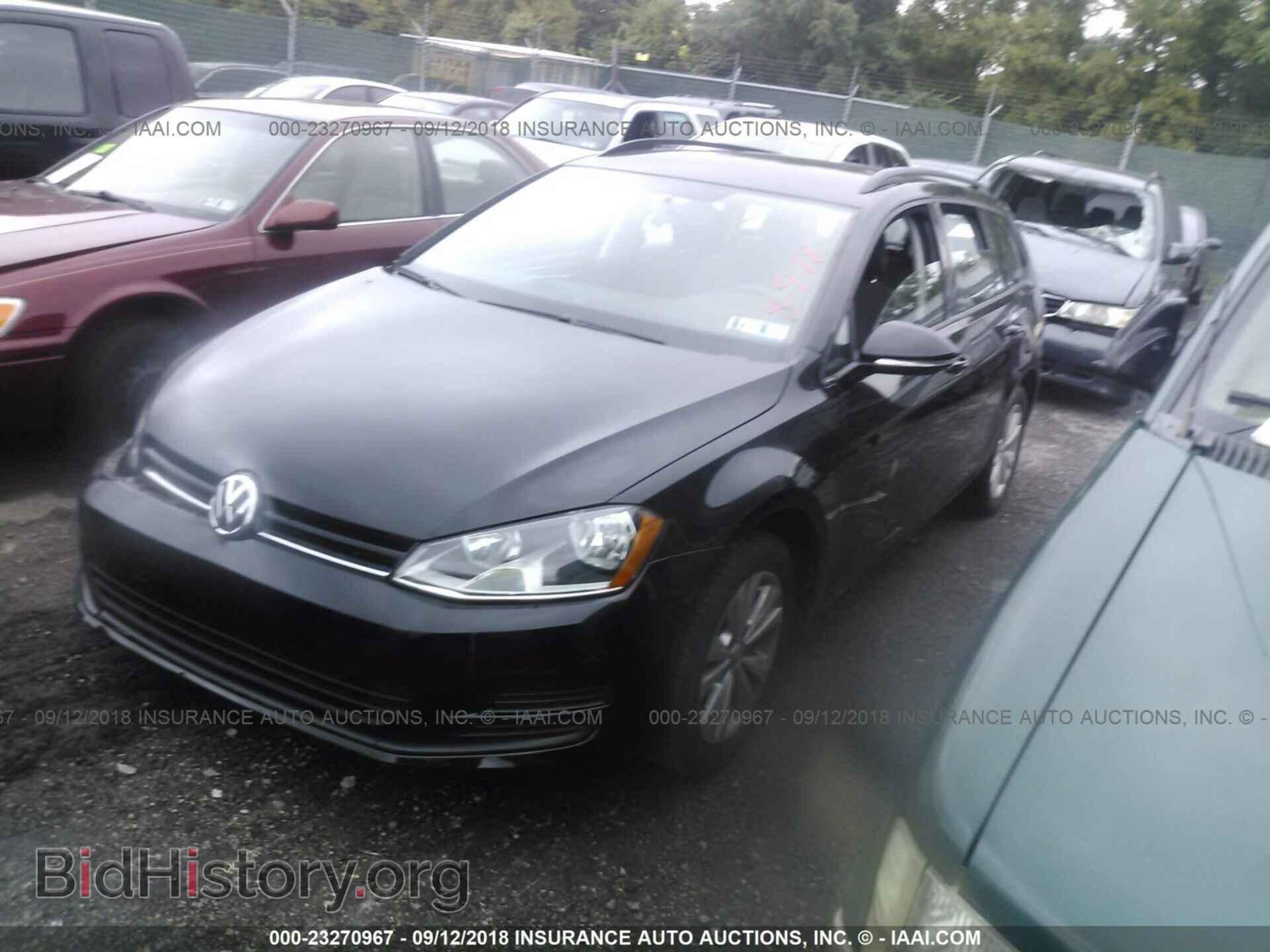 2017 Volkswagen Golf - VIN: 3VW017AUXHM534880 - Фото 2