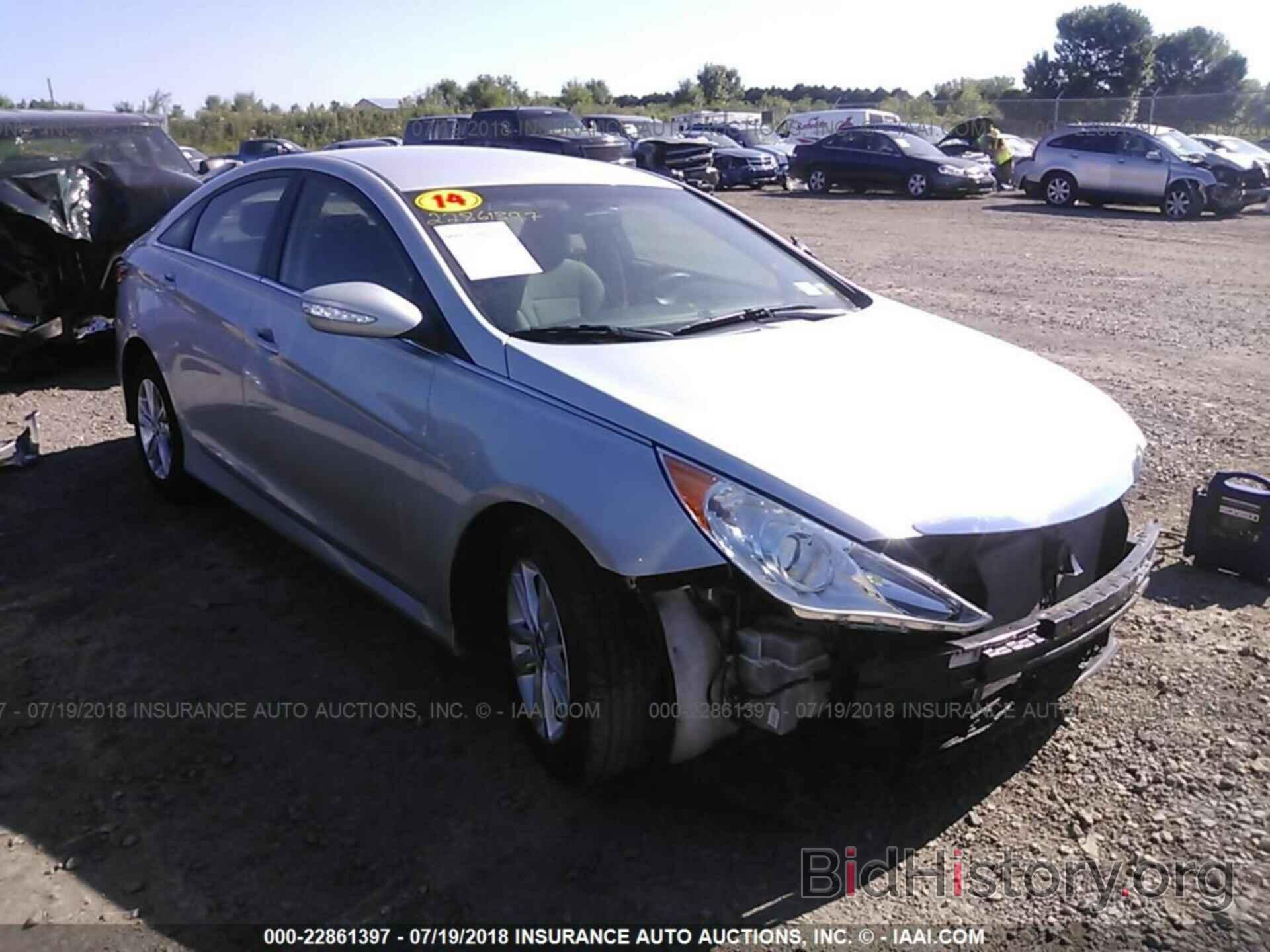 Photo 5NPEB4AC7EH890605 - HYUNDAI SONATA 2014