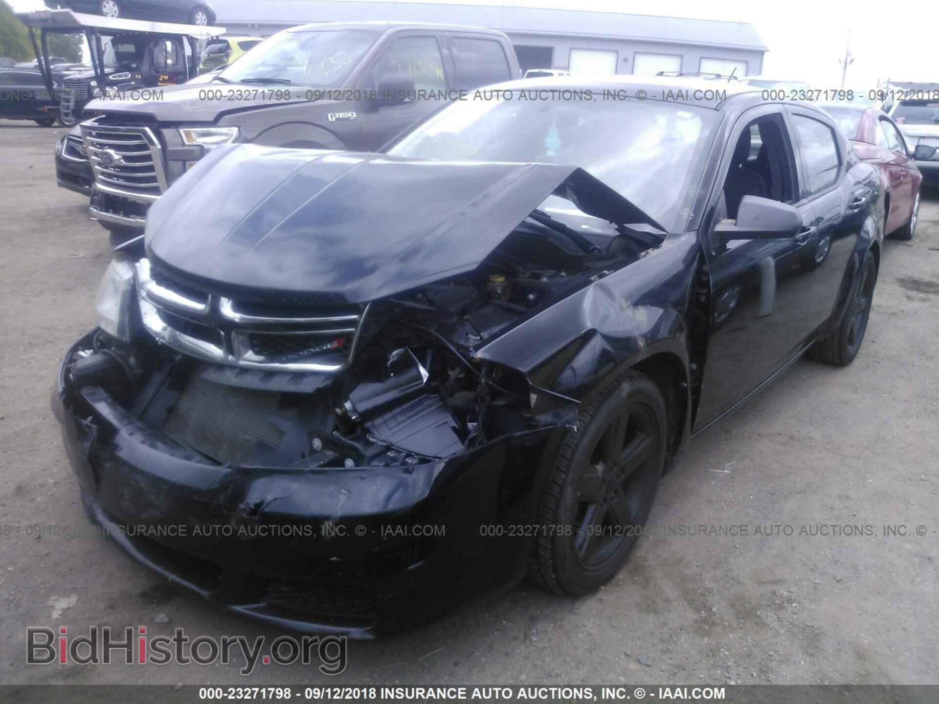 2013 Dodge Avenger - VIN: 1C3CDZAB6DN529813 - Фото 2