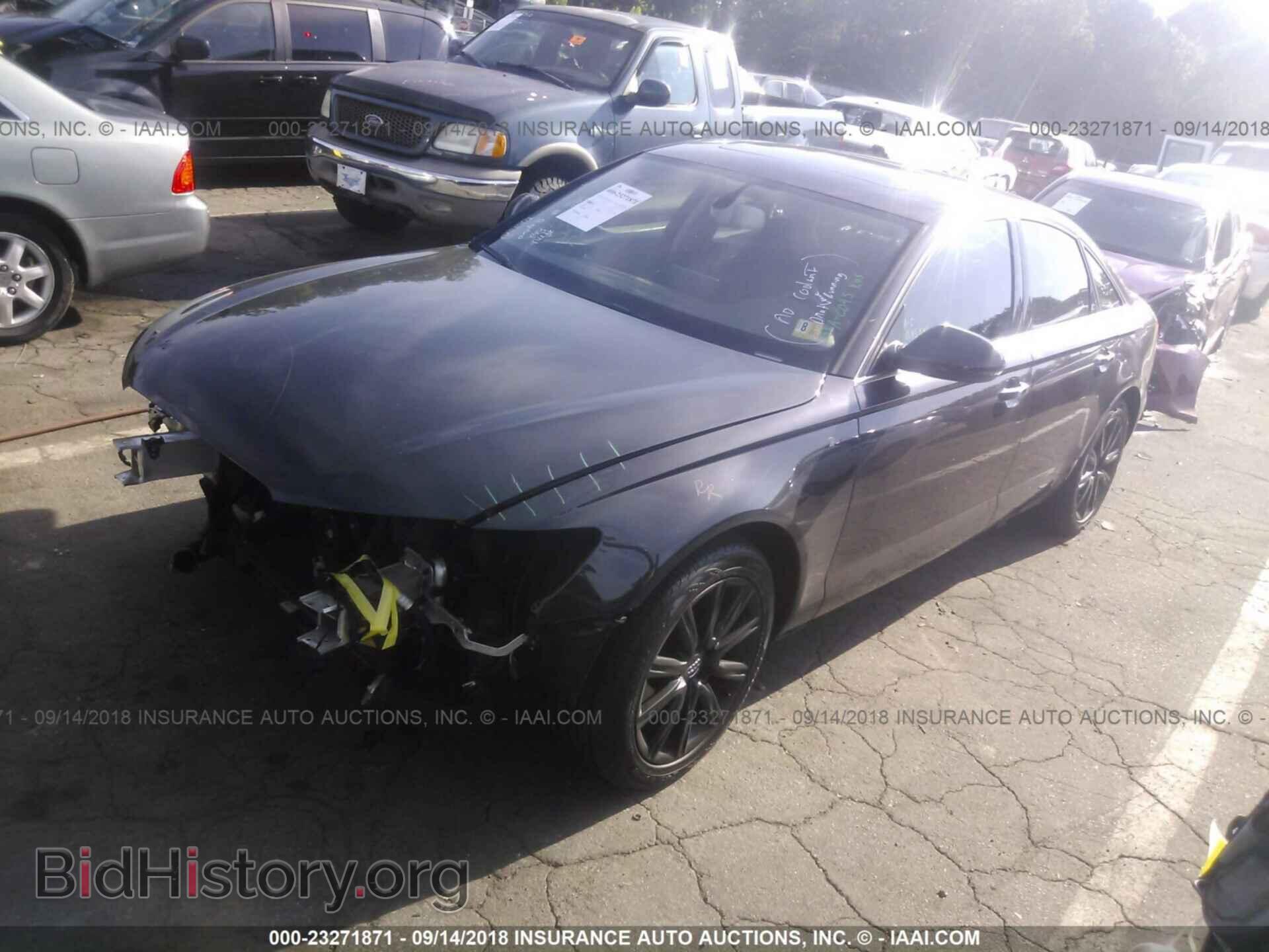 2013 AUDI A6 - VIN: WAUGFAFC4DN059370 - Photo 2