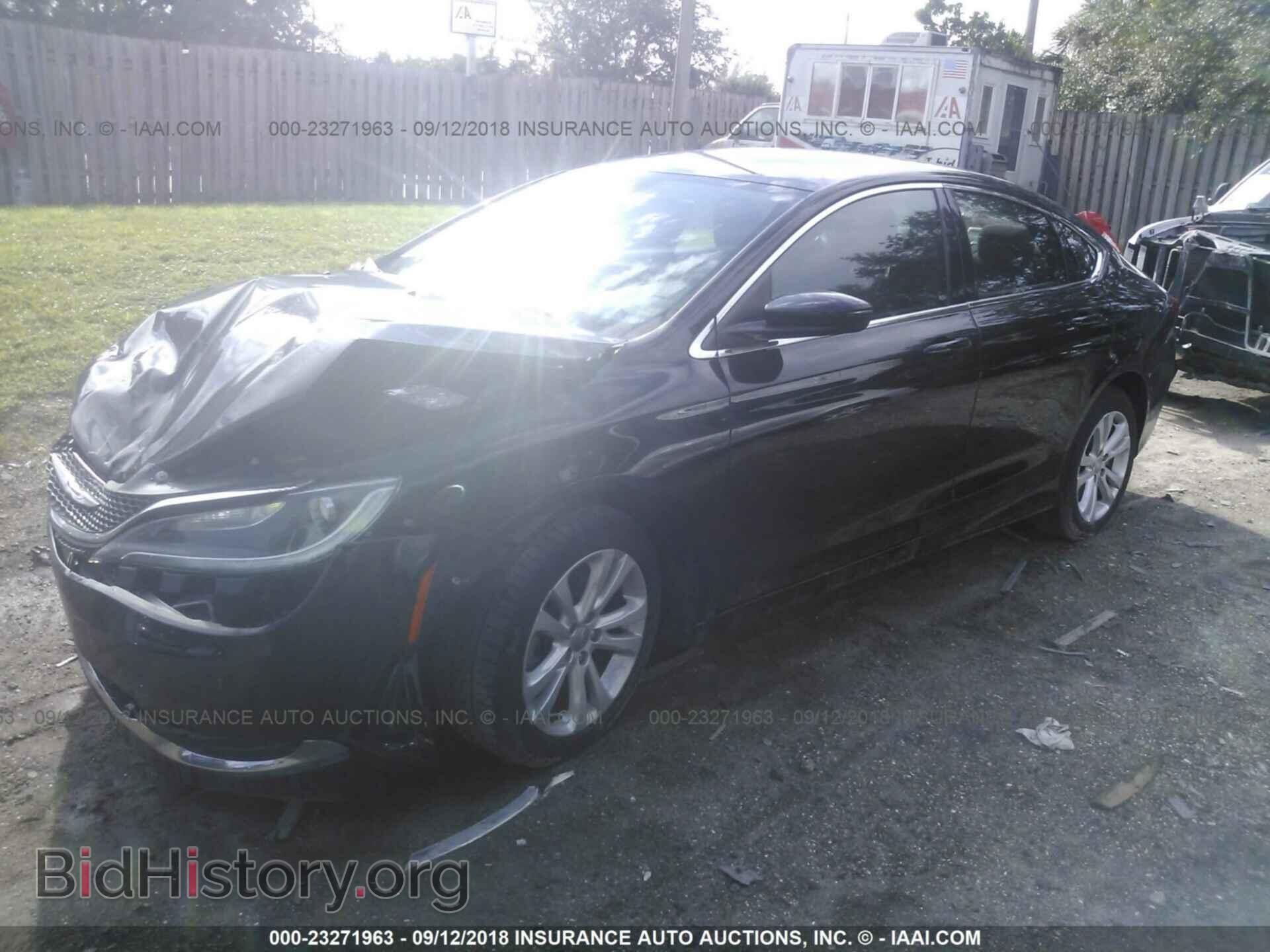 2015 Chrysler 200 - VIN: 1C3CCCAB0FN675708 - Фото 2