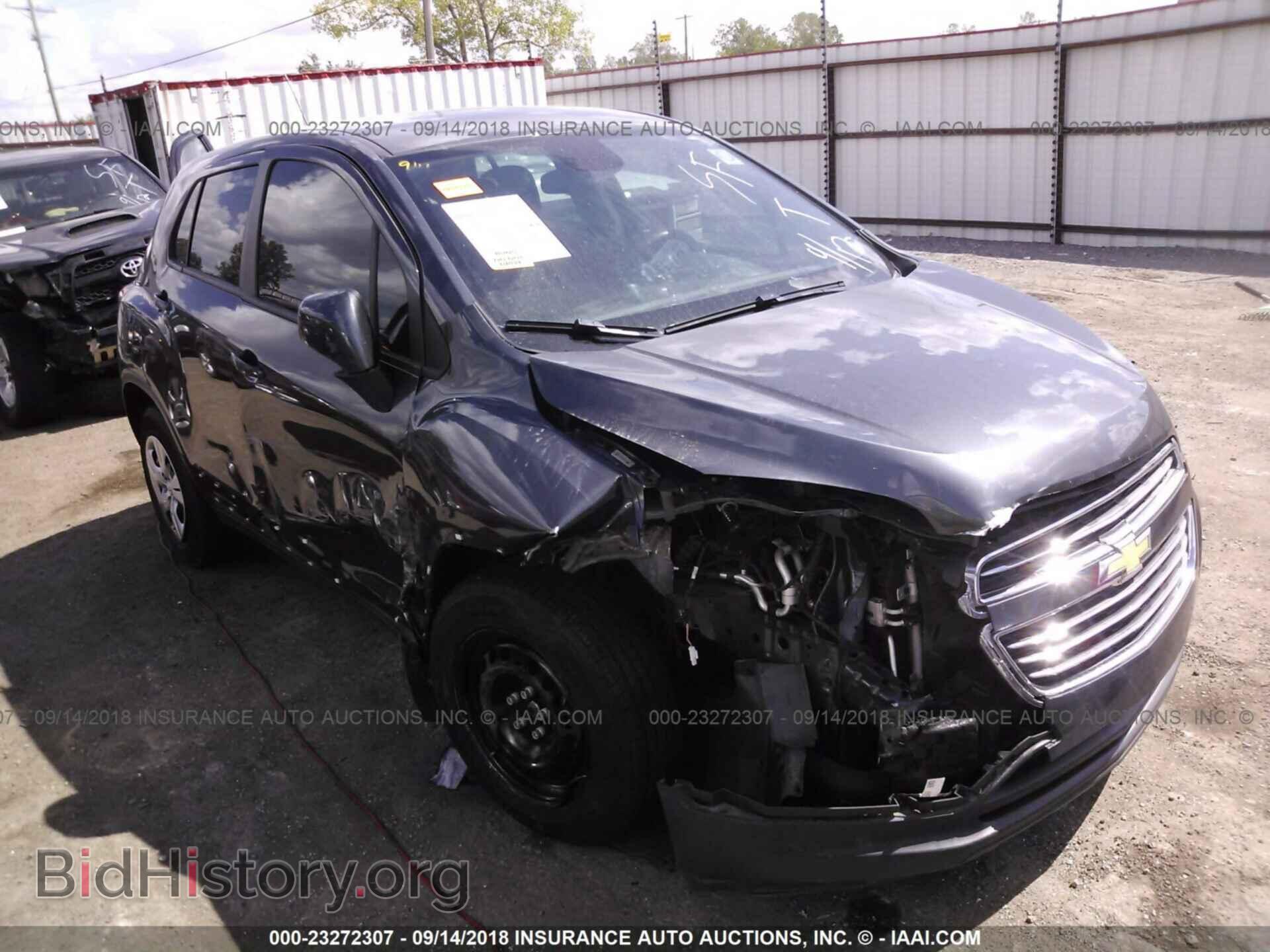Фотография 3GNCJKSB5GL212904 - Chevrolet Trax 2016