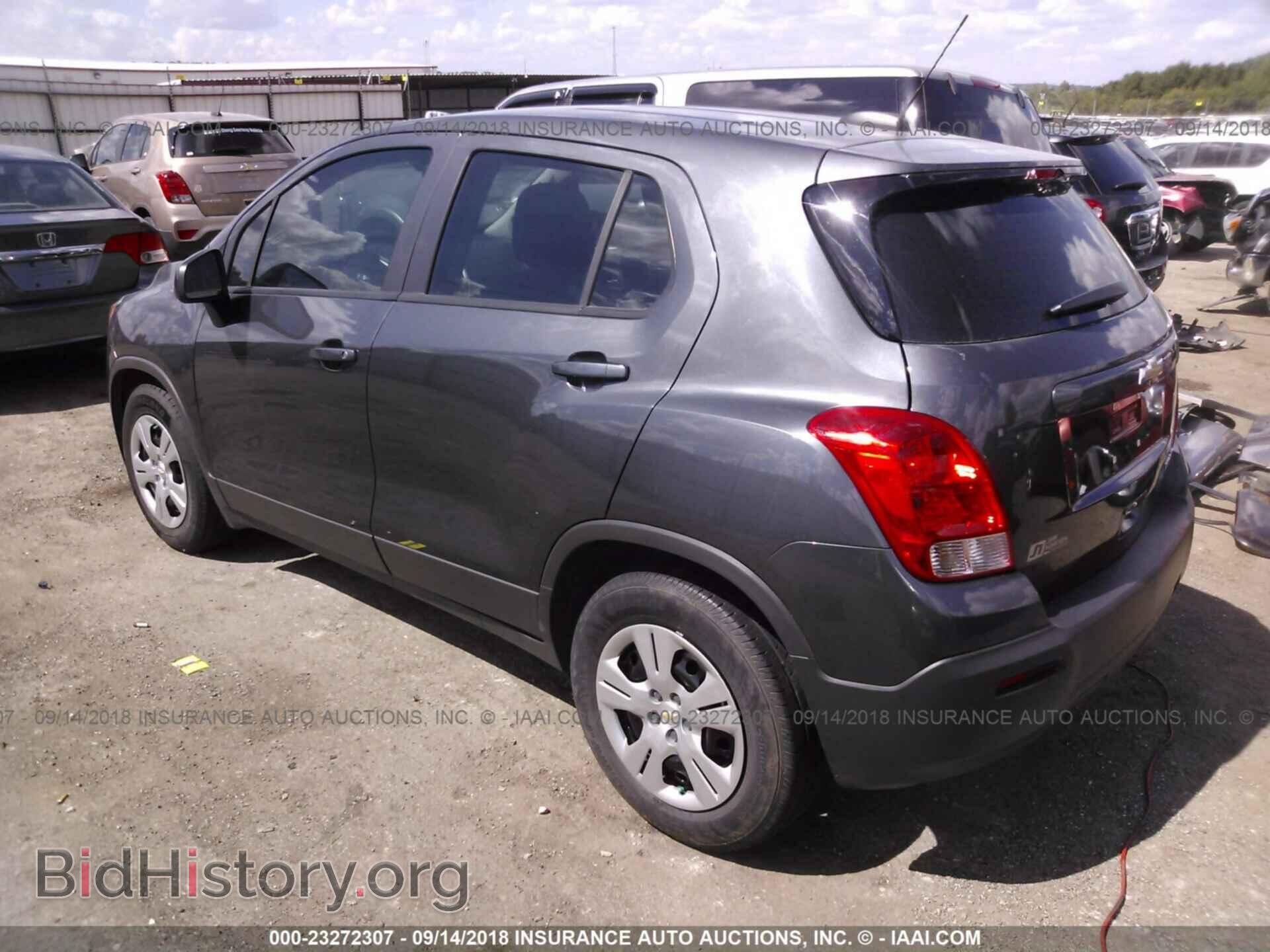 2016 Chevrolet Trax - VIN: 3GNCJKSB5GL212904 - Фото 3