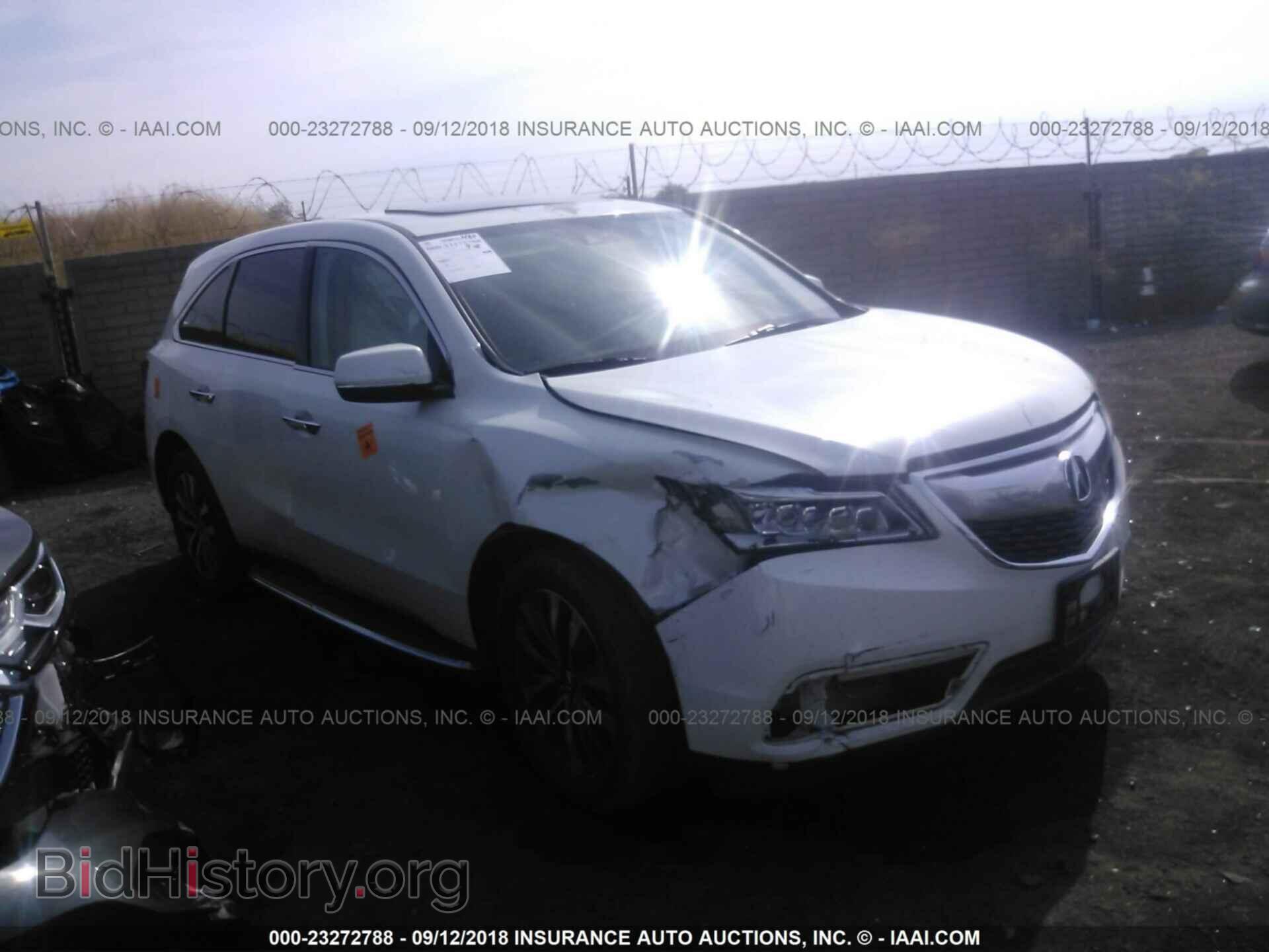 Photo 5FRYD3H46FB002957 - Acura Mdx 2015