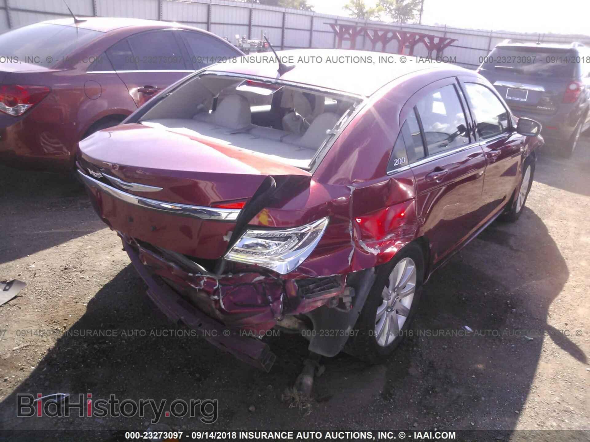 2013 Chrysler 200 - VIN: 1C3CCBCG5DN508258 - Photo 4